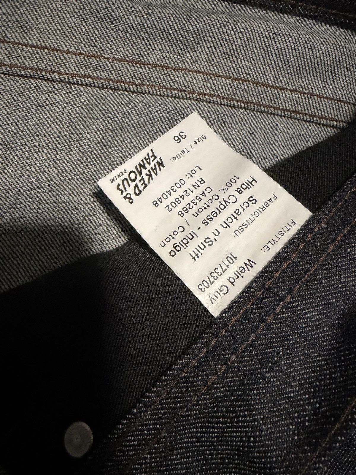 Naked & Famous Naked & Famous / Unbranded Brand Denim Lot Size US 36 / EU 52 - 7 Thumbnail