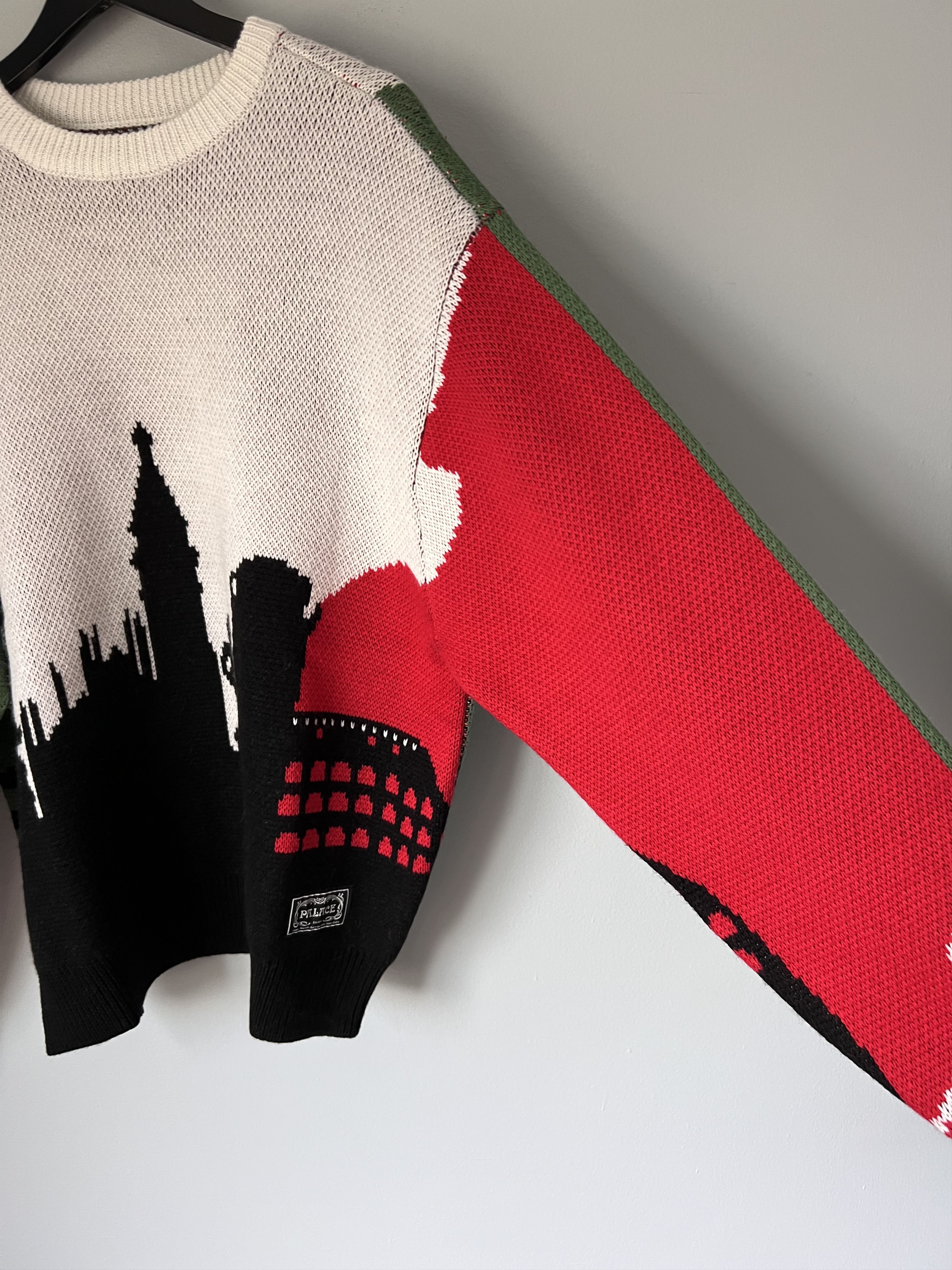 Palace Palace Skateboards Italy Tourist Knit Sweater Size US L / EU 52-54 / 3 - 5 Thumbnail