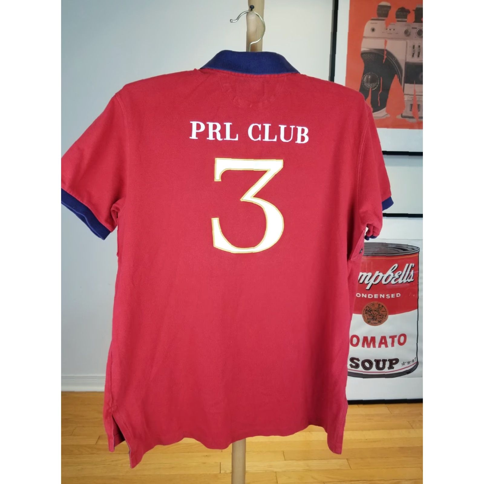 Ralph Lauren VINTAGE Ralph Lauren POLO PRL CLUB SHORT SLEEVE RED POLO SHIRT SZ LARGE Men Regular Shirt Clothing Size US L / EU 52-54 / 3 - 6 Thumbnail