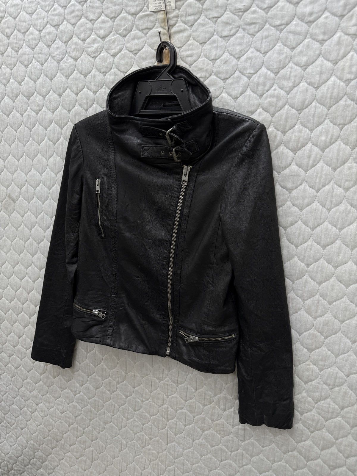 Allsaints 🔥🔥🔥ARCHIVE ALLSAINTS LEATHER JACKET Size S / US 4 / IT 40 - 3 Thumbnail