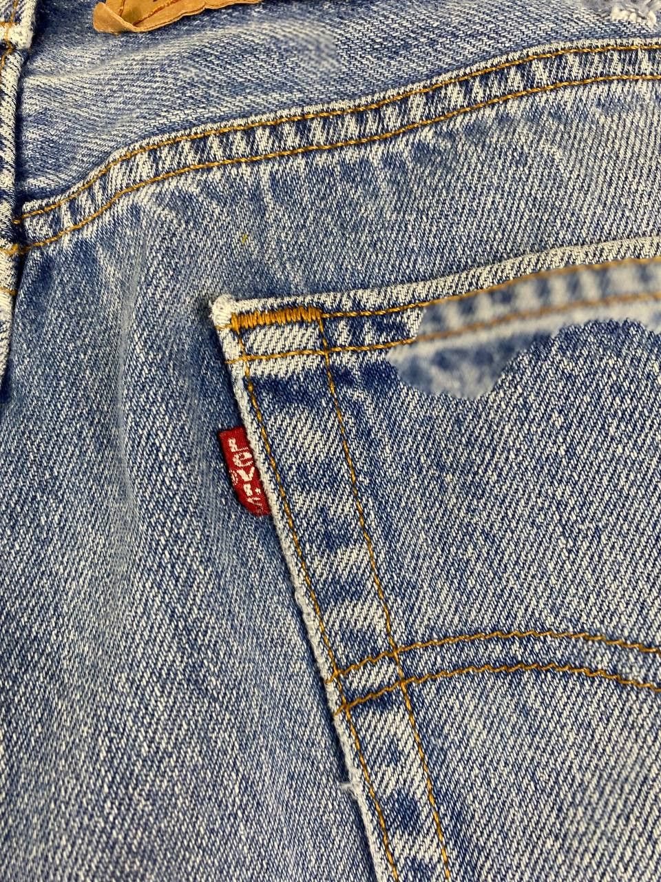 Levi's vintage 80s levis 501 distressed denim Size US 39 - 4 Thumbnail