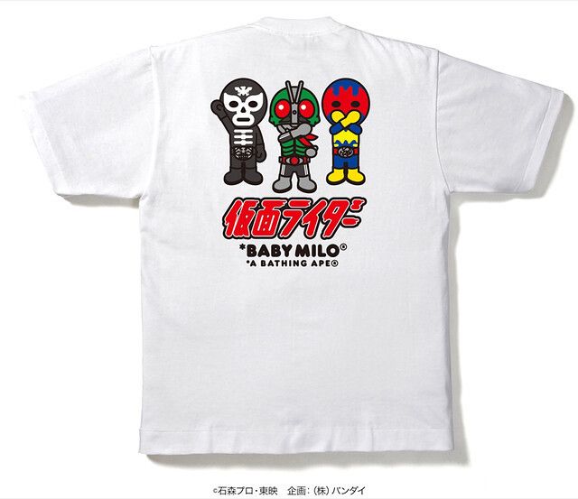 Bape A Bathing Ape x Kamen Rider Glow In The Dark Tshirts Size US M / EU 48-50 / 2 - 1 Thumbnail