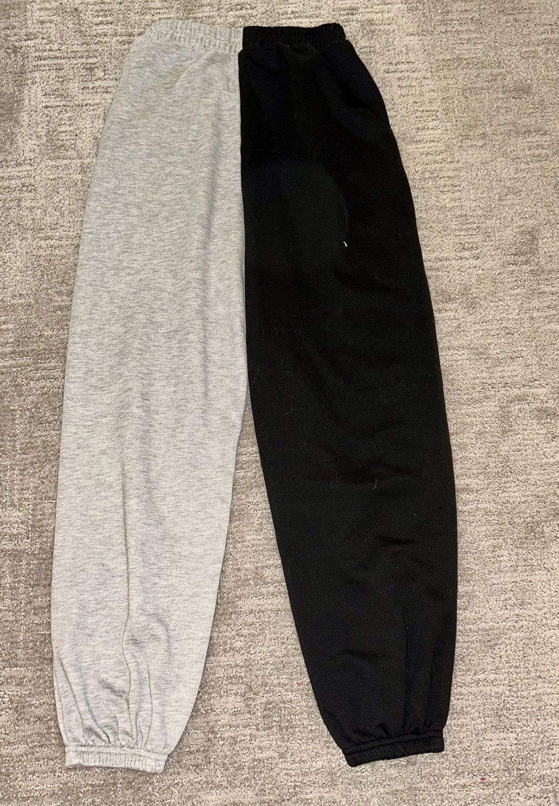 Shein black and grey color block Shein sweatpants Size 26" / US 2 / IT 38 - 3 Thumbnail