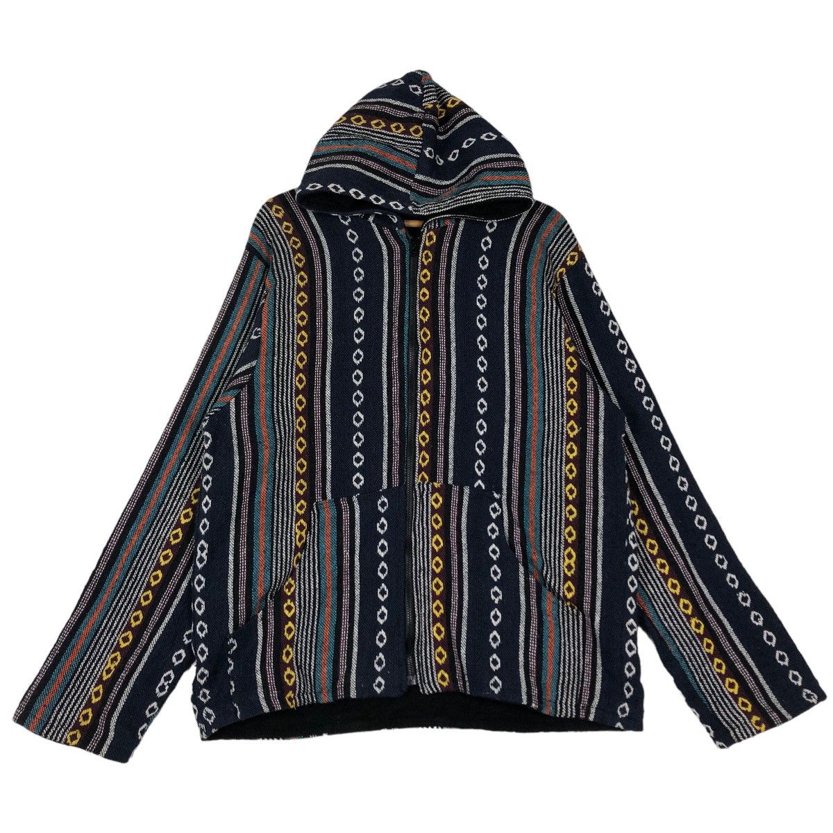 Japanese Brand 🔥Navajo Aztec Native Zipper Jacket Inspire Kapital Japan Size US M / EU 48-50 / 2 - 3 Thumbnail