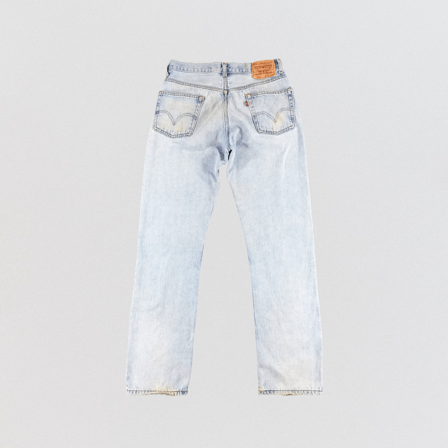 Levi's × Vintage Vintage Light Wash Levis 505 Jeans-JM1707 Size US 31 - 2 Thumbnail