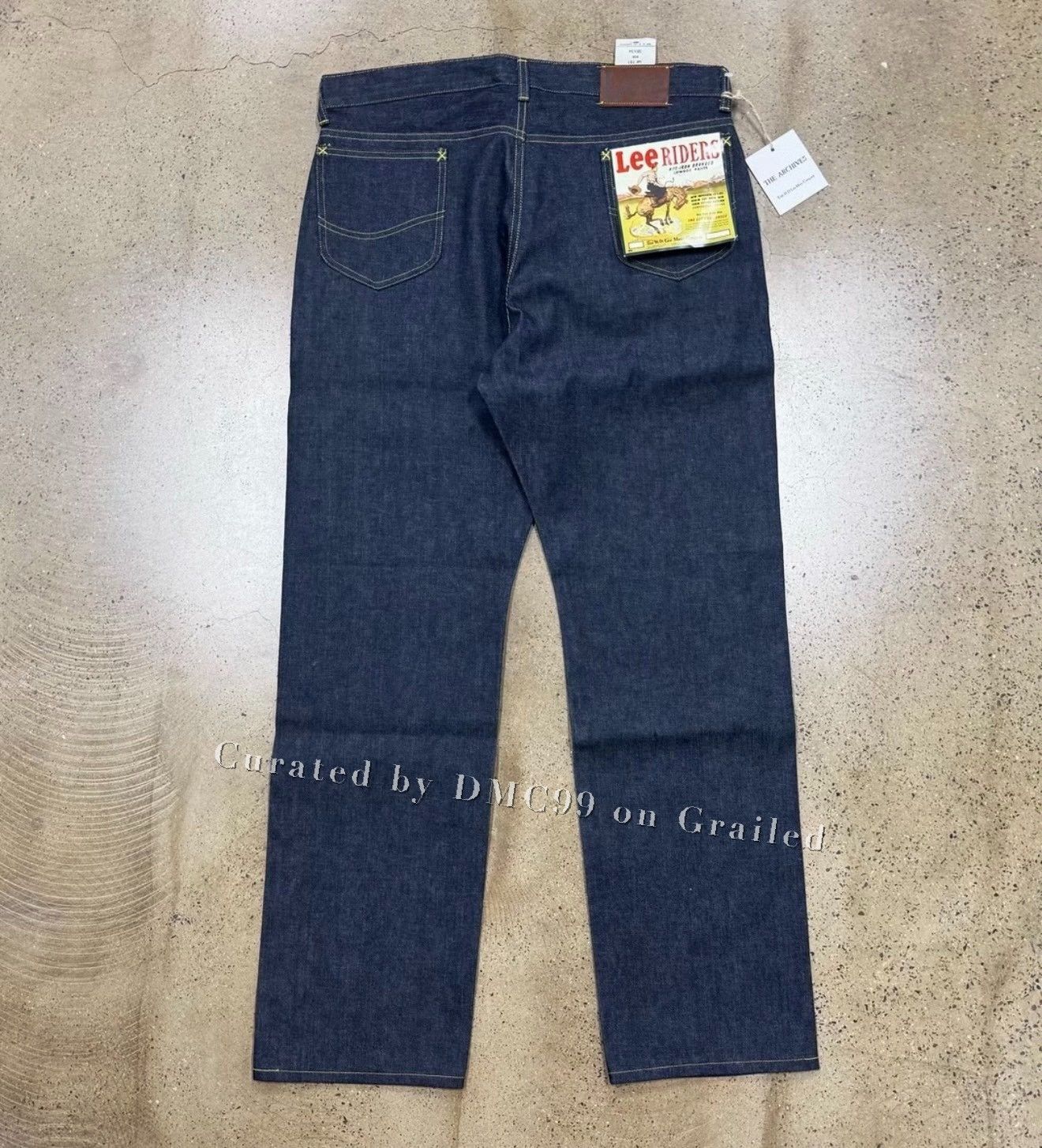 Lee Lee Archives 1930s 'Cowboy' 101 Raw Denim Jeans | Grailed