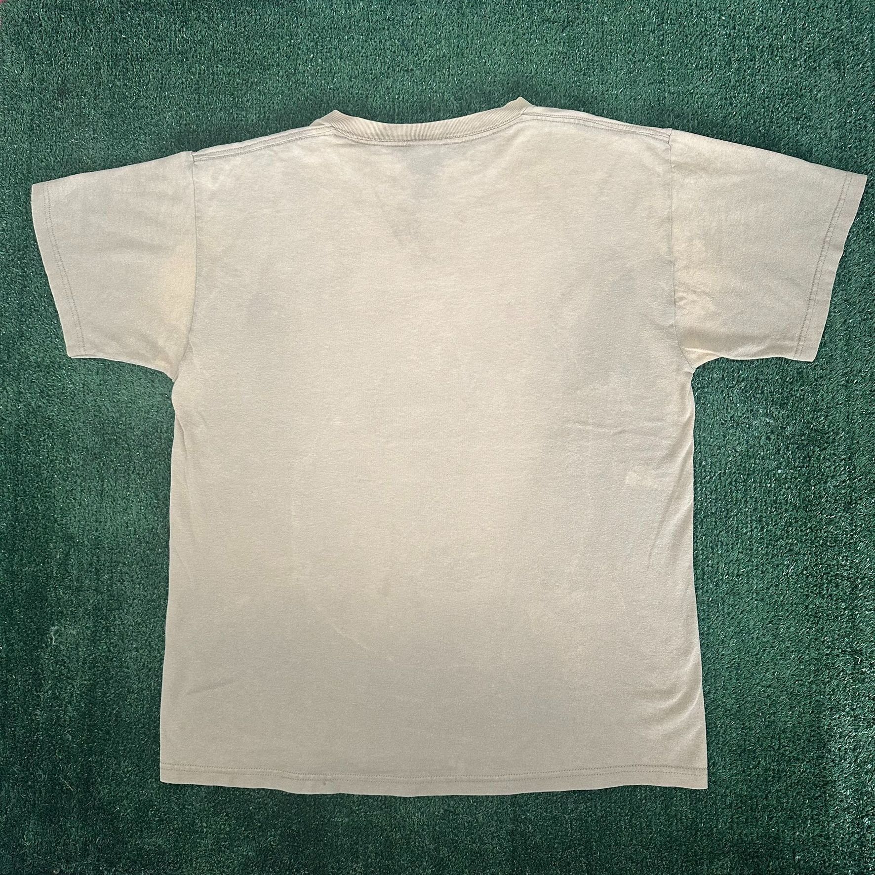 Vintage Vintage Y2K Gander Mountain T-Shirt Beige Outdoor Distressed Size US L / EU 52-54 / 3 - 4 Thumbnail