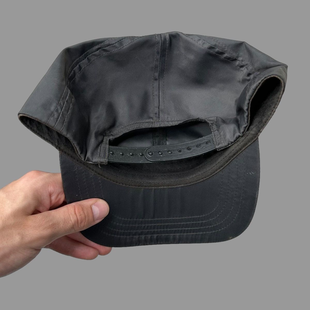 Vintage Blank nylon American apparel hat Size ONE SIZE - 5 Thumbnail