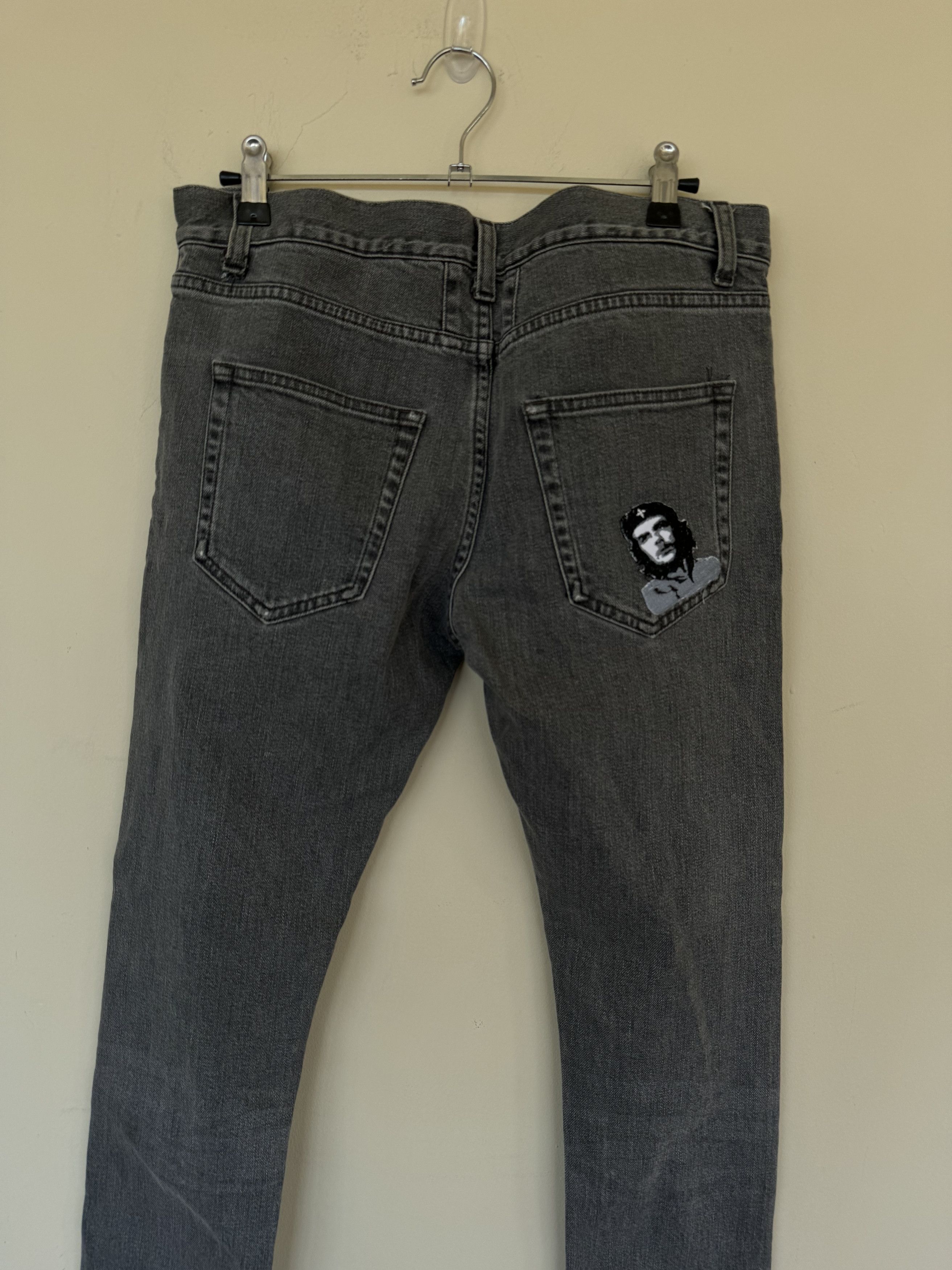 Saint Laurent Paris SLP Gray Denim D02 Size US 30 / EU 46 - 7 Thumbnail