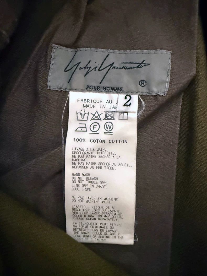Yohji Yamamoto Yohji Yamamoto size 2 Black label produce camouflage pants Size US 28 / EU 44 - 9 Thumbnail