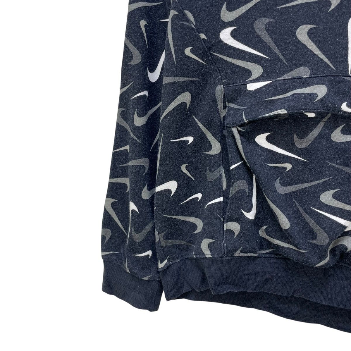 Nike 💥Nike Swoosh Fullprint Style Anorak Pullover Hooded Size M / US 6-8 / IT 42-44 - 4 Thumbnail