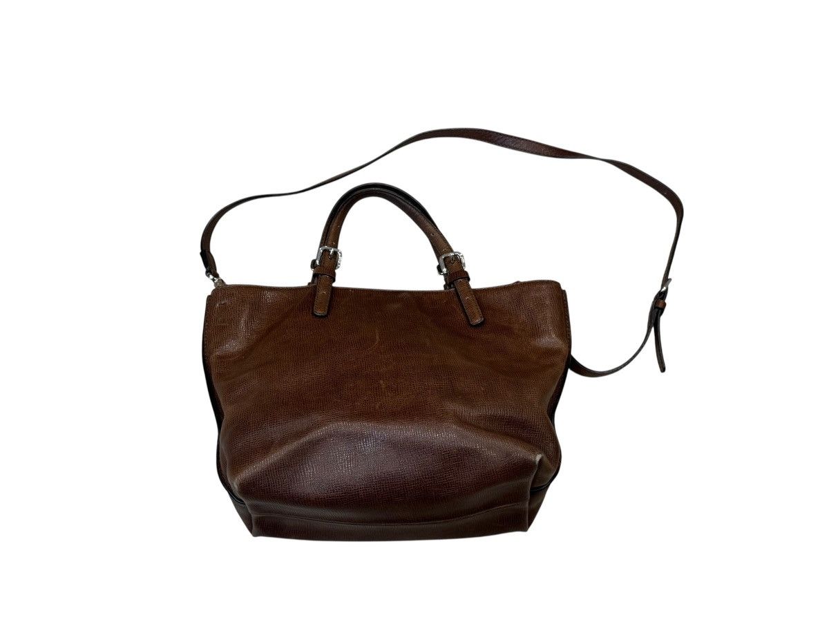 Tod's Tod’s Vintage Brown Tote Shoulder Strap Bag Handbag Size ONE SIZE - 3 Thumbnail