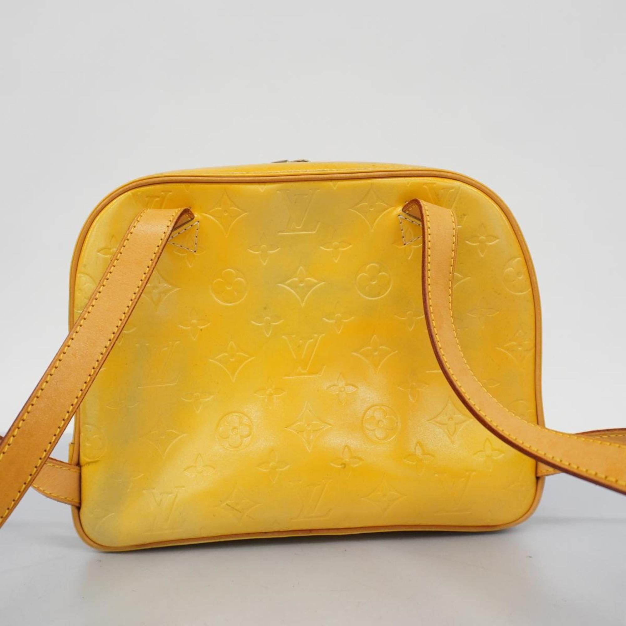 image of Louis Vuitton Backpack Vernis Marley M91038 Green Ladies in Gris, Women's