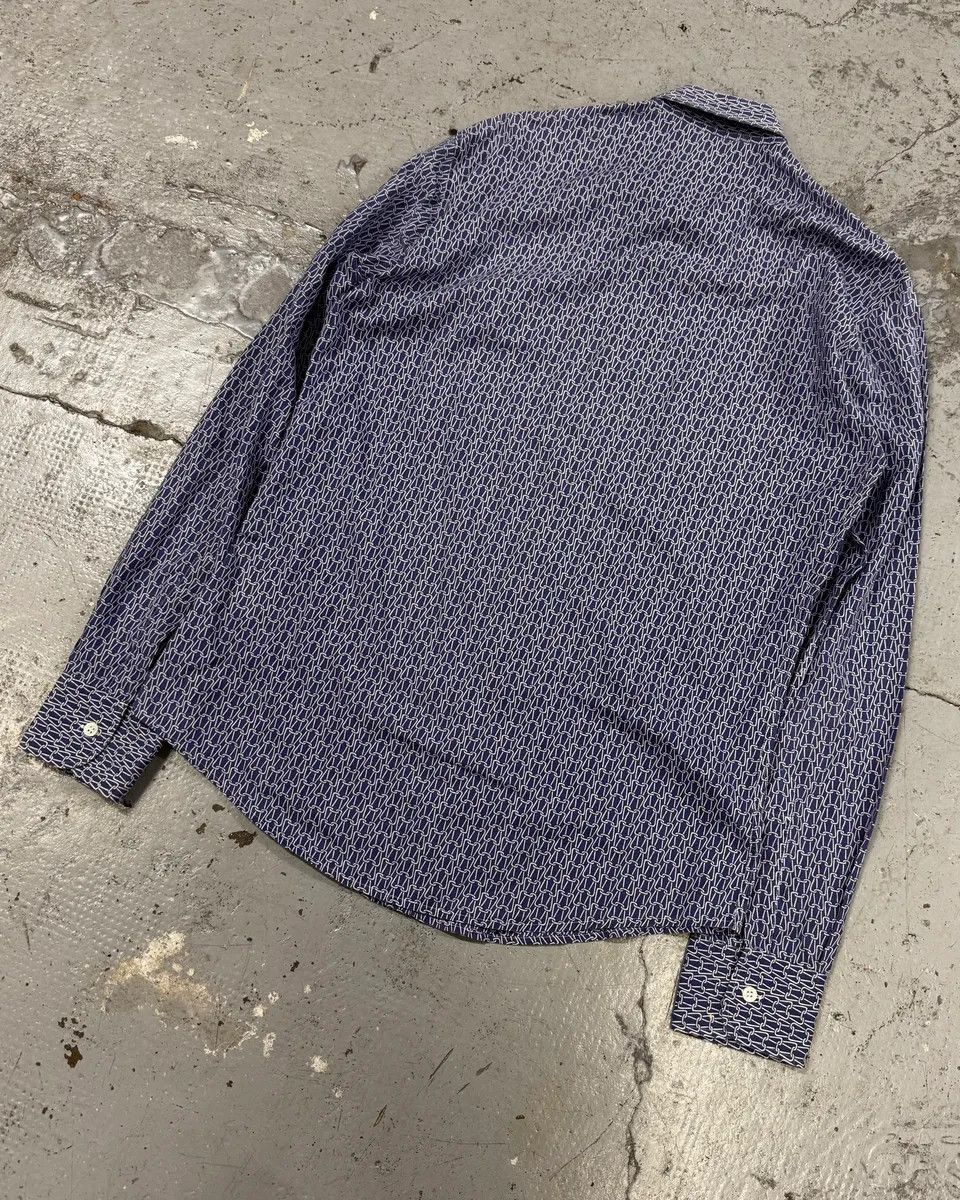 Maison Margiela 2000s Maison Martin Margiela Blue Abstract Shirt Size US M / EU 48-50 / 2 - 4 Thumbnail