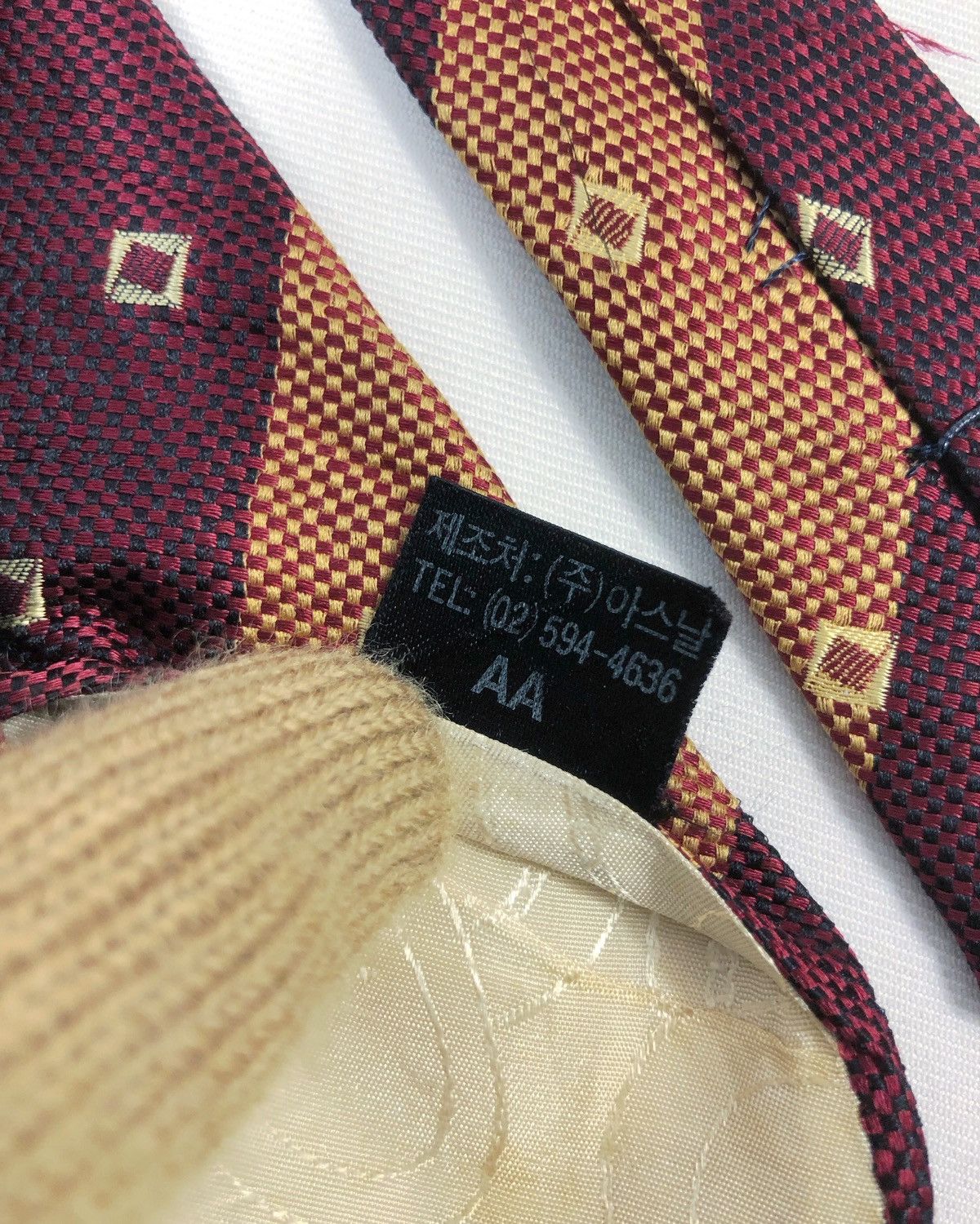 Christian Dior Monsieur × Vintage Rare Vintage Christian Dior Monsieur Silk Tie Size ONE SIZE - 8 Thumbnail