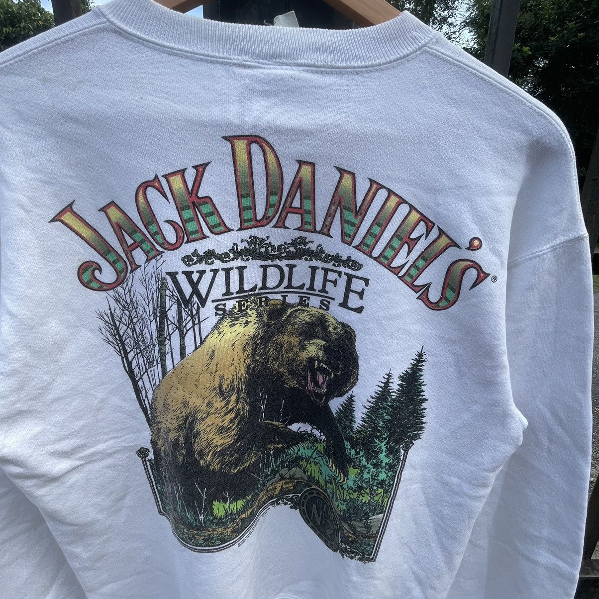 Habitat × Vintage 🔥Vintage 90s Jack Daniels Wildlife Series Sweatshirts Size US S / EU 44-46 / 1 - 2 Thumbnail