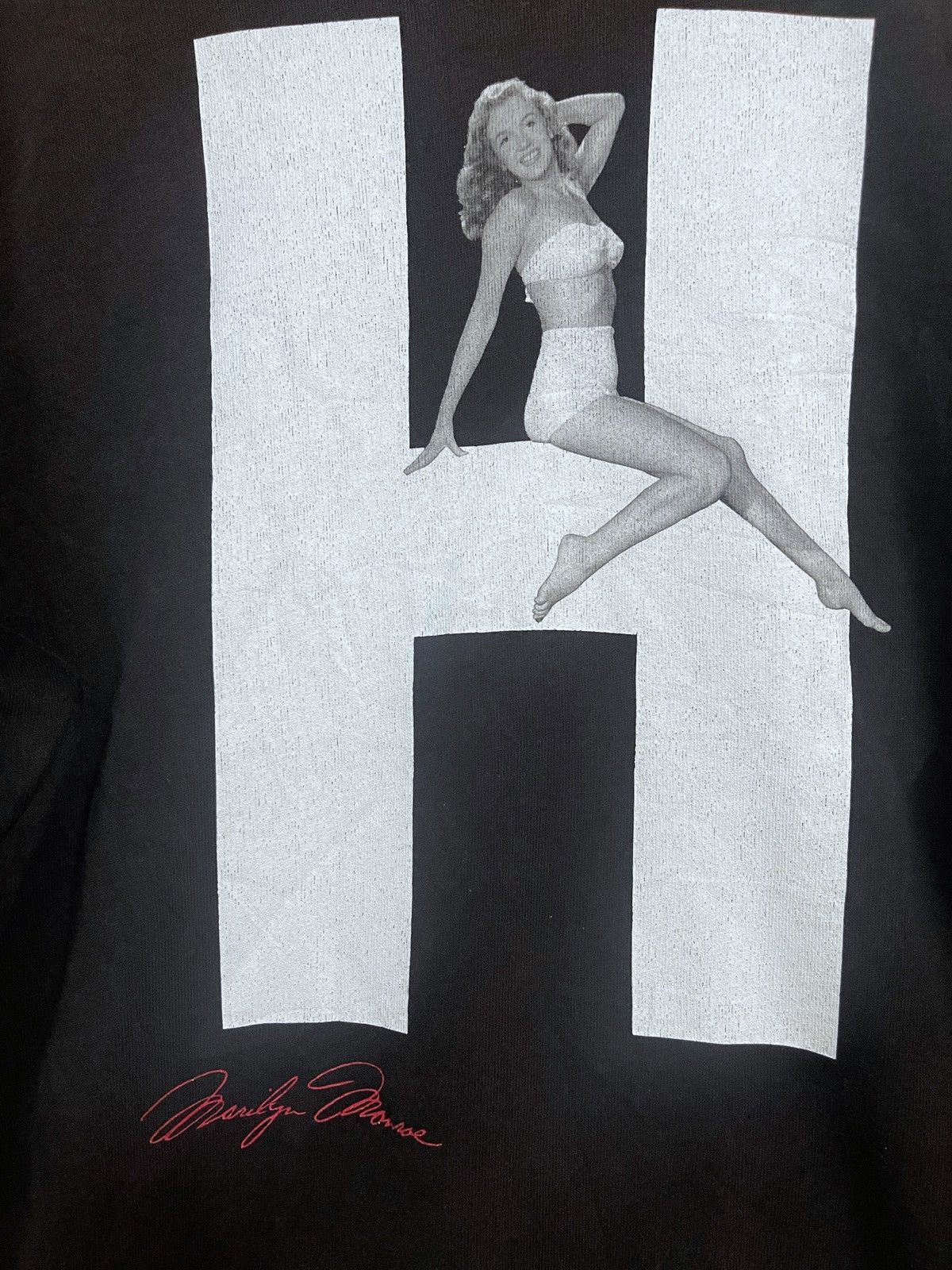 Blue Blue Japan × HOLLYWOOD RANCH MARKET × Okura Hollywood Ranch Market x Marilyn Monroe Sweatshirt XL Size US XL / EU 56 / 4 - 5 Thumbnail