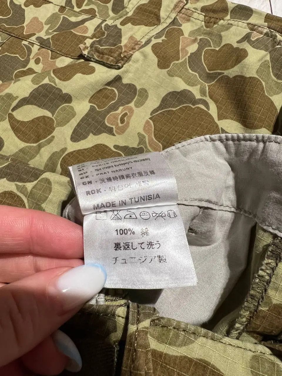 Carhartt Vintage Carhartt Aviation Cargo Pants Camo Military Y2K Size US 31 - 13 Thumbnail