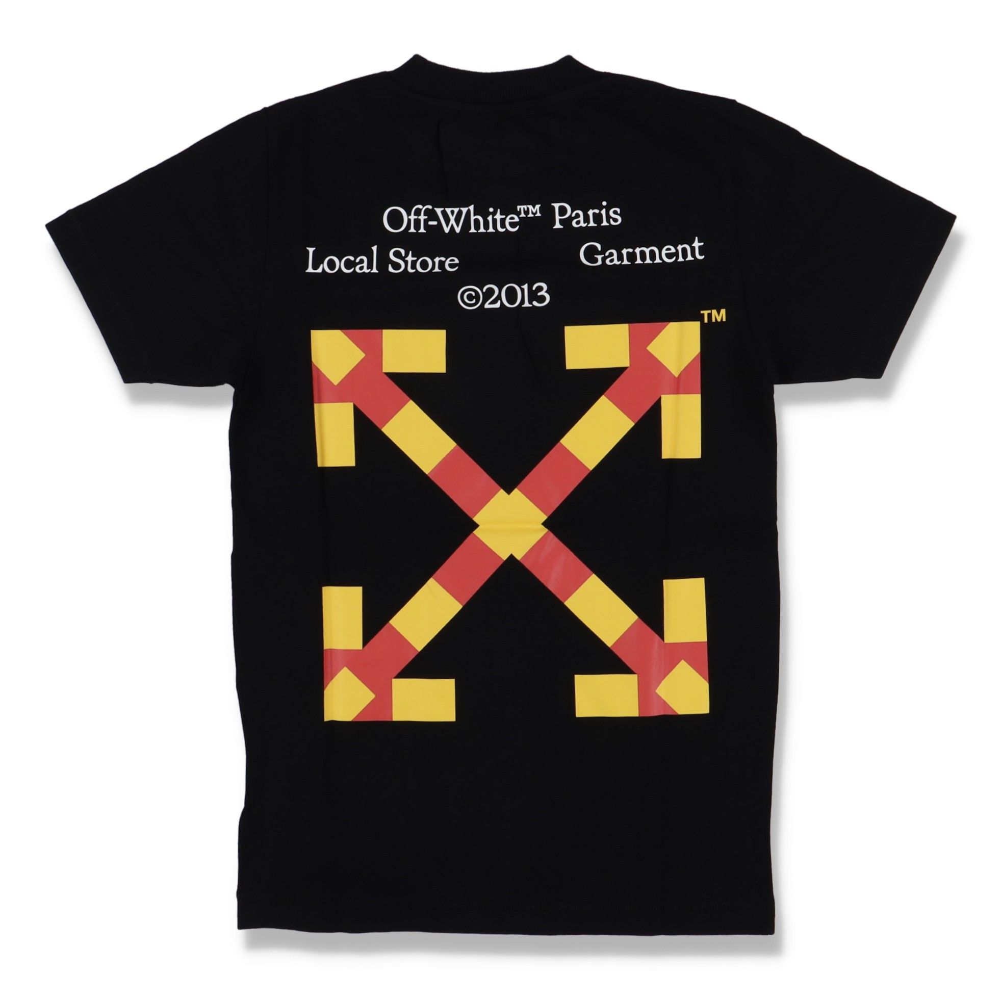 Off-White Black and Red Paris Exclusive Arrows T-Shirt Size US M / EU 48-50 / 2 - 1 Thumbnail