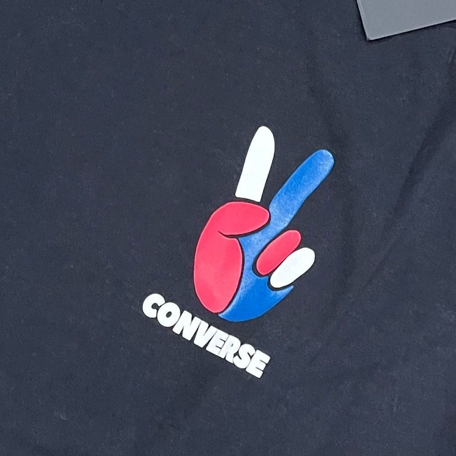 Converse NWT Converse Peace Front and Back Tee Short Sleeve Size S Size S / US 4 / IT 40 - 2 Thumbnail