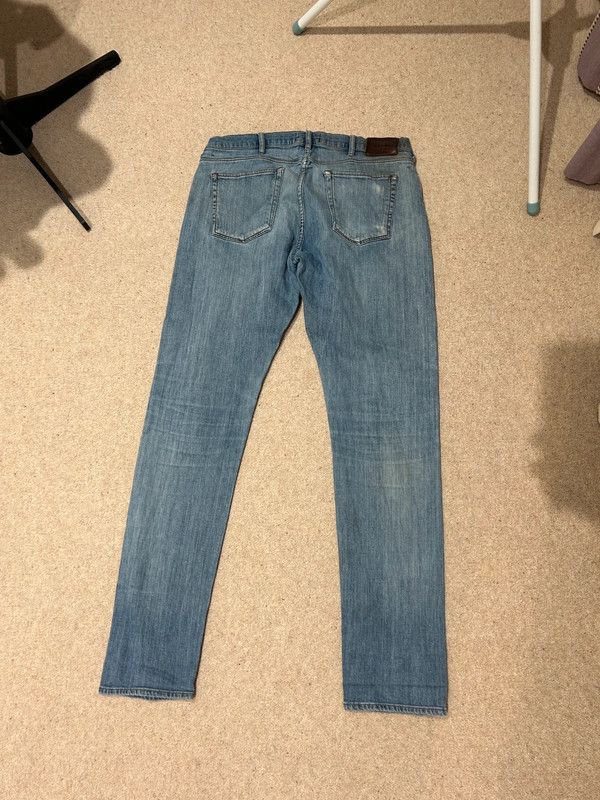 Paul Smith Light blue 34L straight-skinny jeans Size US 34 / EU 50 - 2 Thumbnail