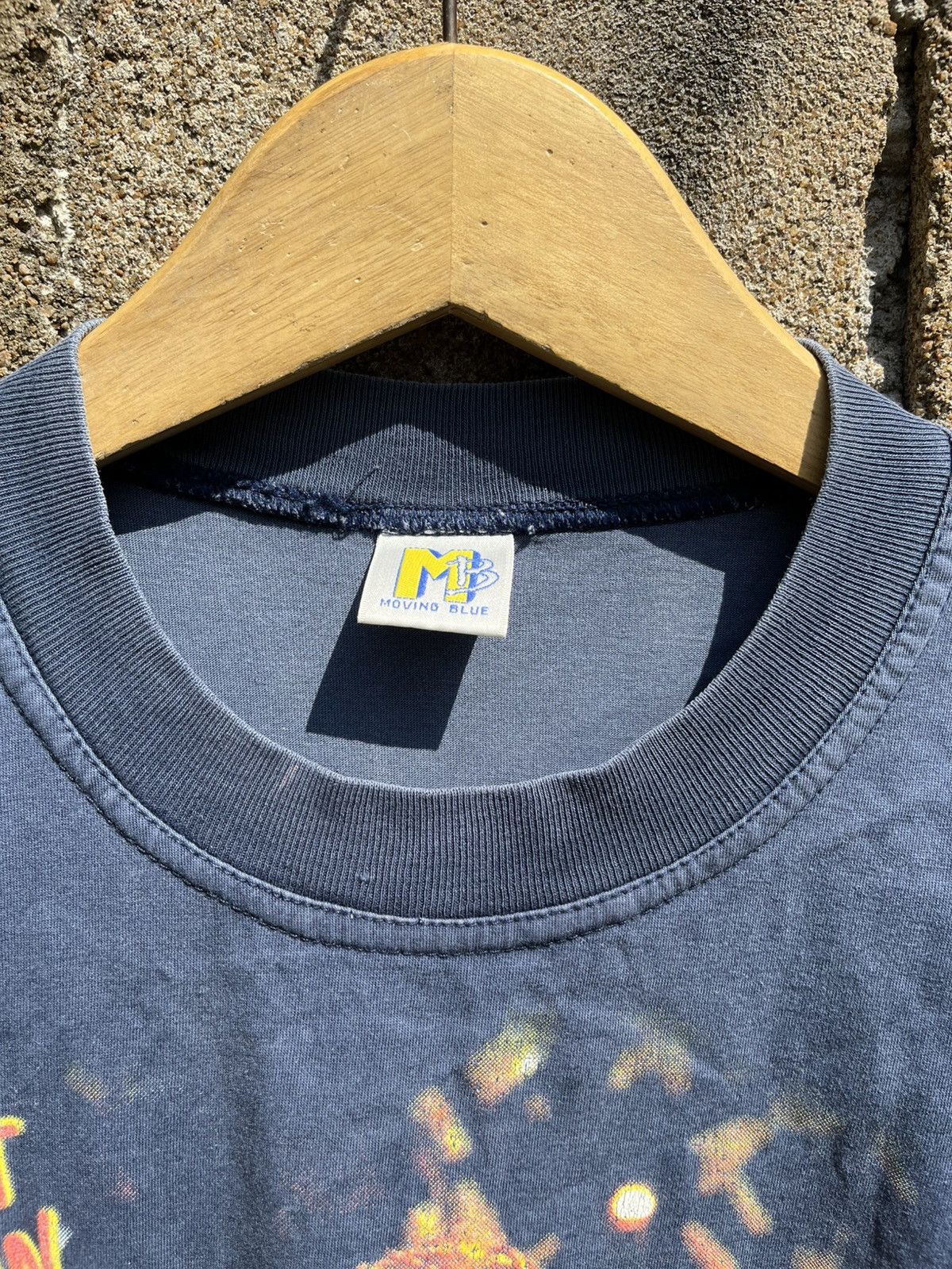 Nirvana Vintage kurt cobain nirvana band moving blue 2001 Size US S / EU 44-46 / 1 - 5 Thumbnail