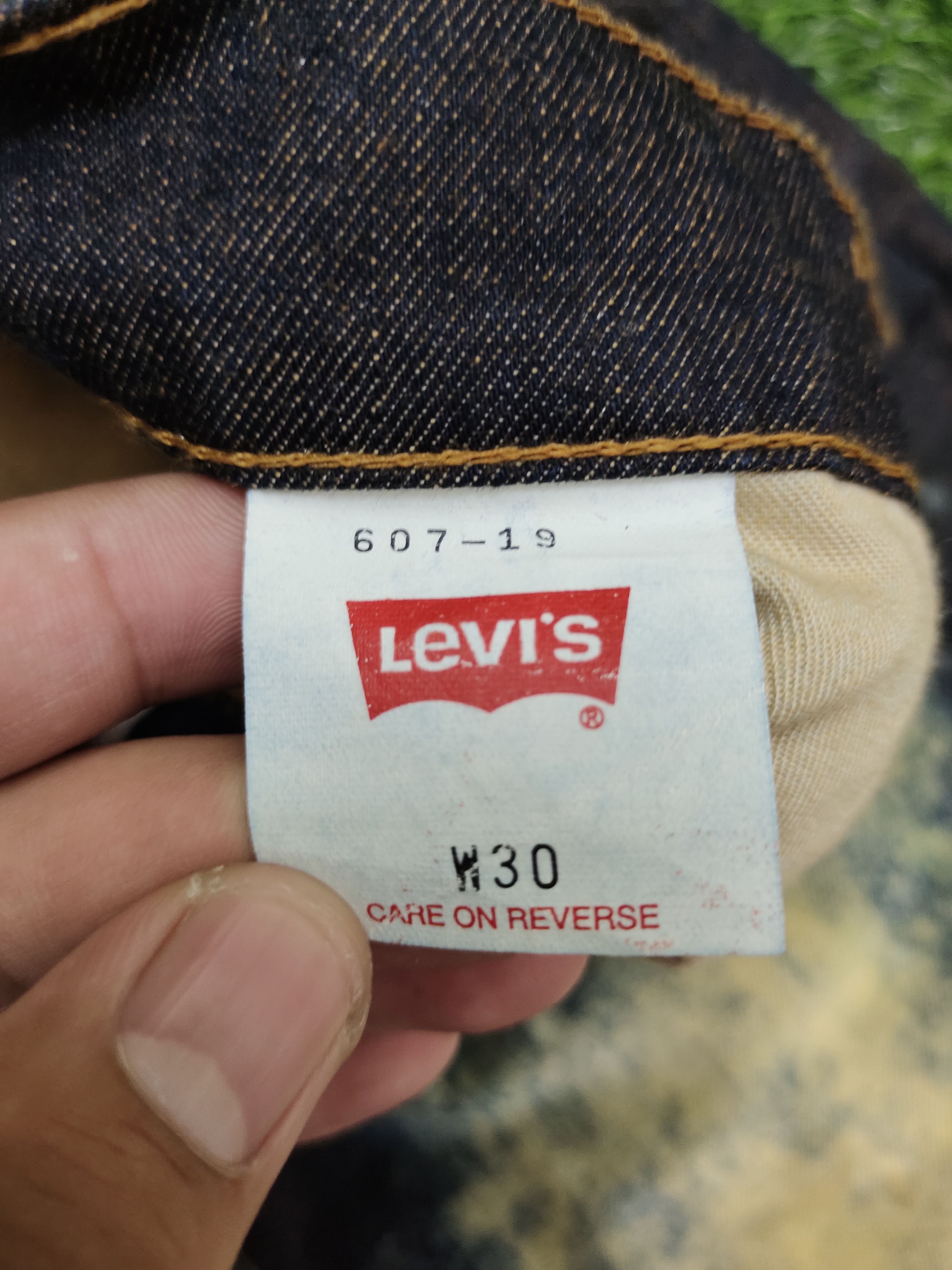 Levi's Rare Design Levis 607 Orange Tag Denim Y2k Streetwear Size US 29 - 16 Thumbnail