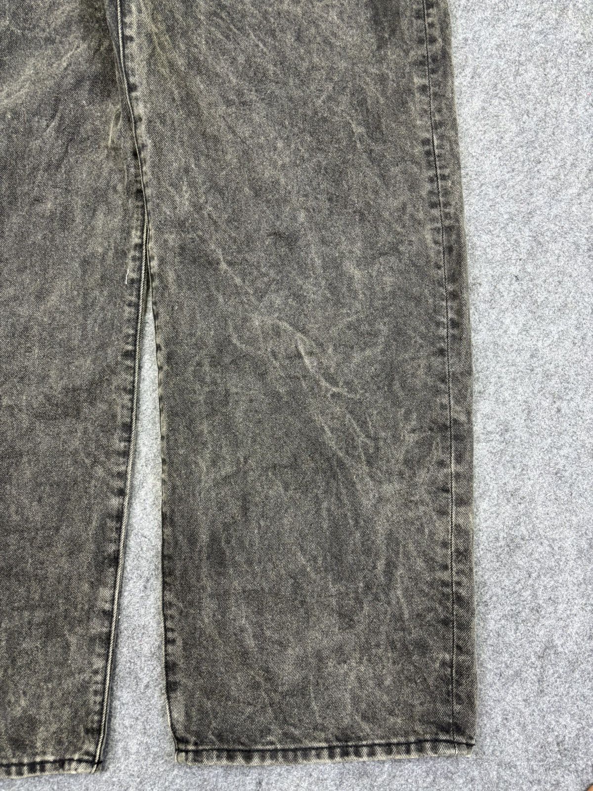 GU 💥Smoky Fades💥Very Rare Gu Wide Baggy Denim F798 Size US 34 / EU 50 - 5 Thumbnail