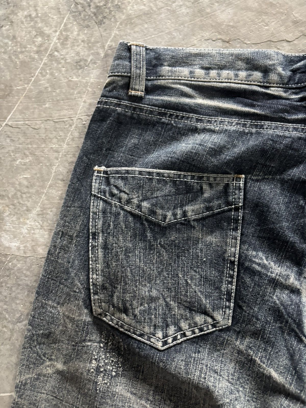 Hysteric Glamour × If Six Was Nine FLARE STONE WASHED WHISKERED MENZSTYLE JAPANESE PUNK GOTHIC Size US 33 - 15 Thumbnail