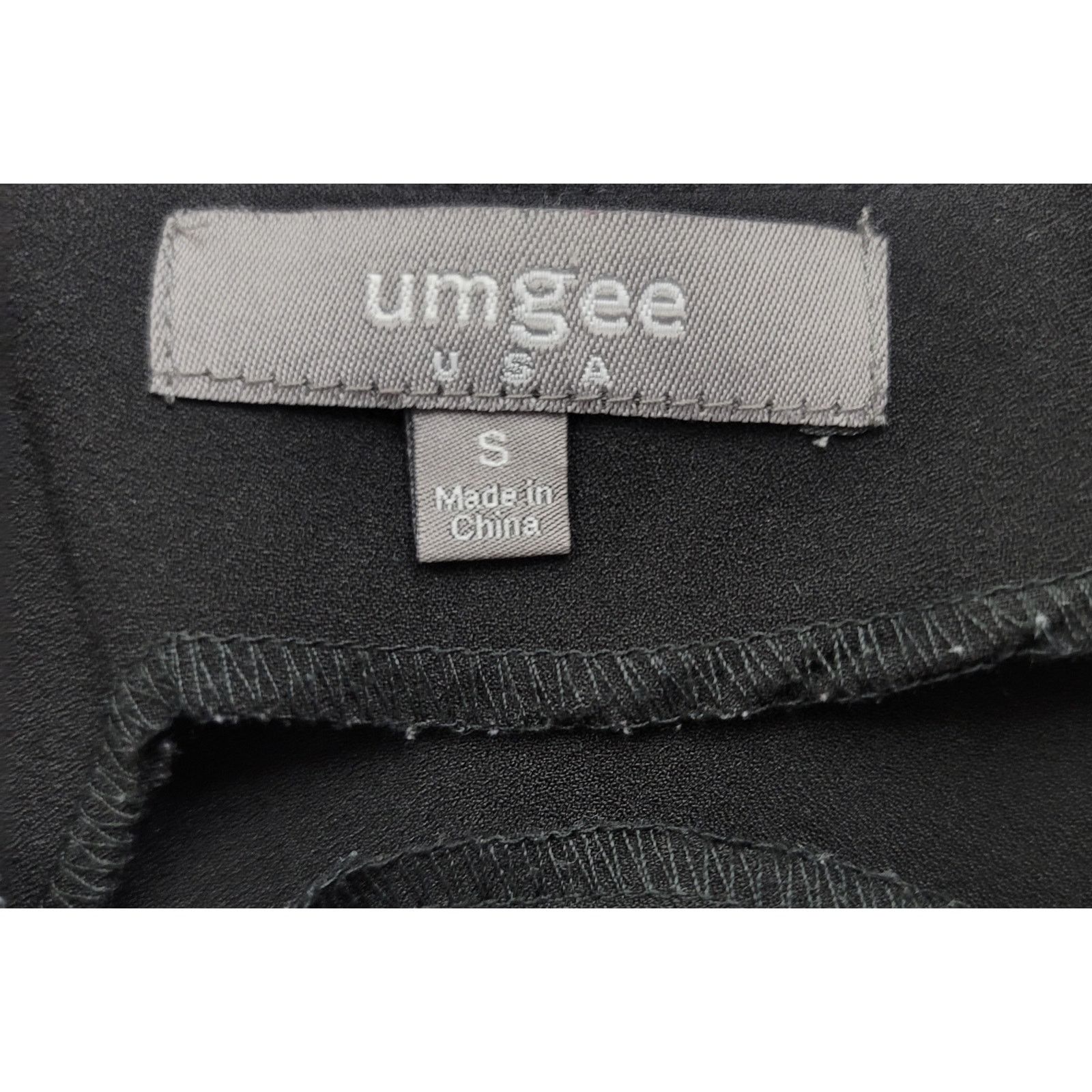 Other Umgee Black Hi Low Hem Scoop Neck Top S Sheer Back Keyhole Size S / US 4 / IT 40 - 4 Thumbnail