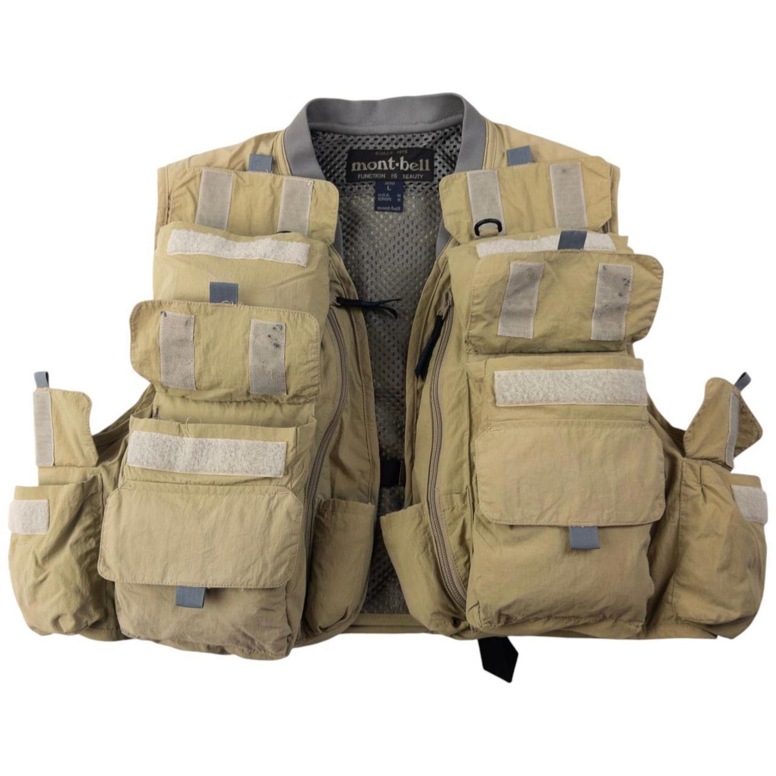 Montbell Vintage Montbell Multi Pocket Cargo Vest Gilet Size M Size US M / EU 48-50 / 2 - 2 Thumbnail
