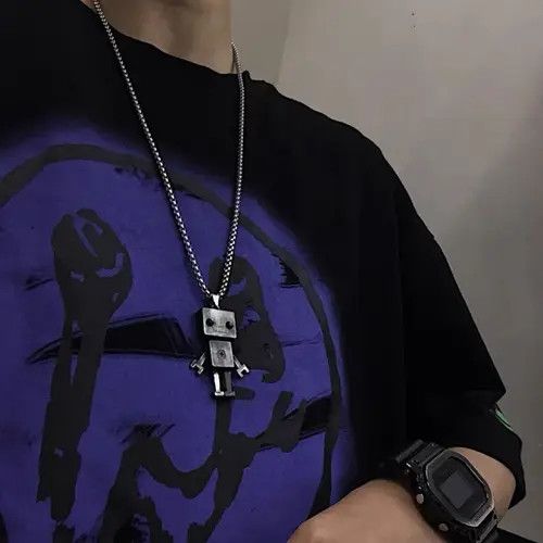 Jewelry × Vintage Retro robot pendant Size ONE SIZE - 2 Thumbnail
