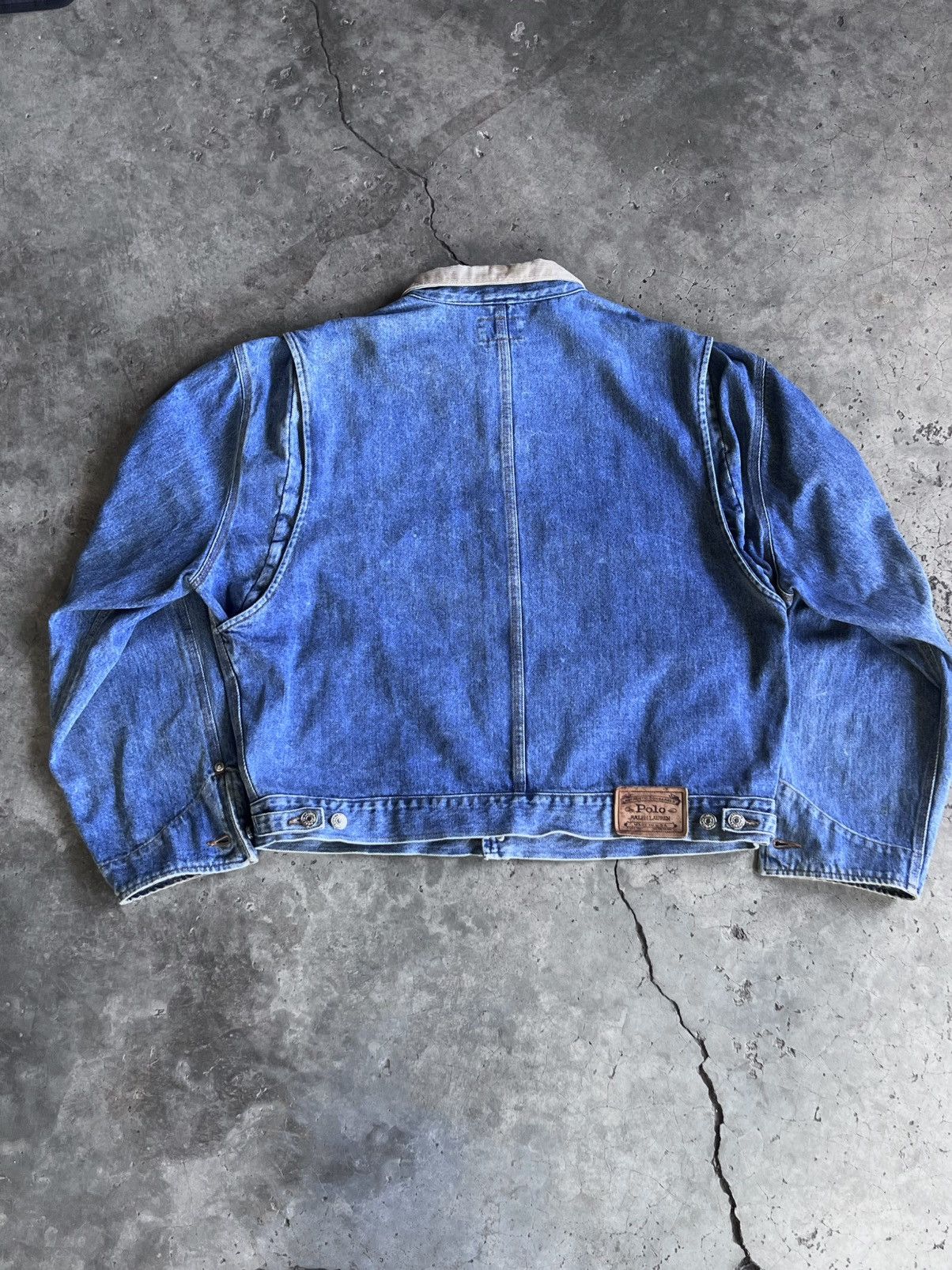 Polo Ralph Lauren Kanye West Sample Reference Polo Ralph Lauren Denim Jacket Size US L / EU 52-54 / 3 - 13 Thumbnail