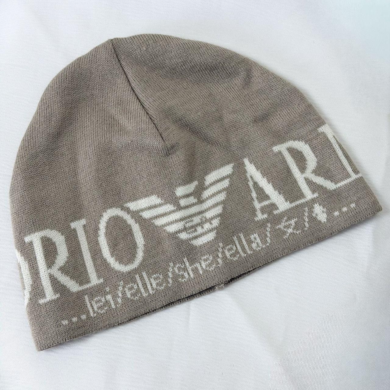 Emporio Armani Vintage Emporio Armani Beanie Size ONE SIZE - 5 Thumbnail