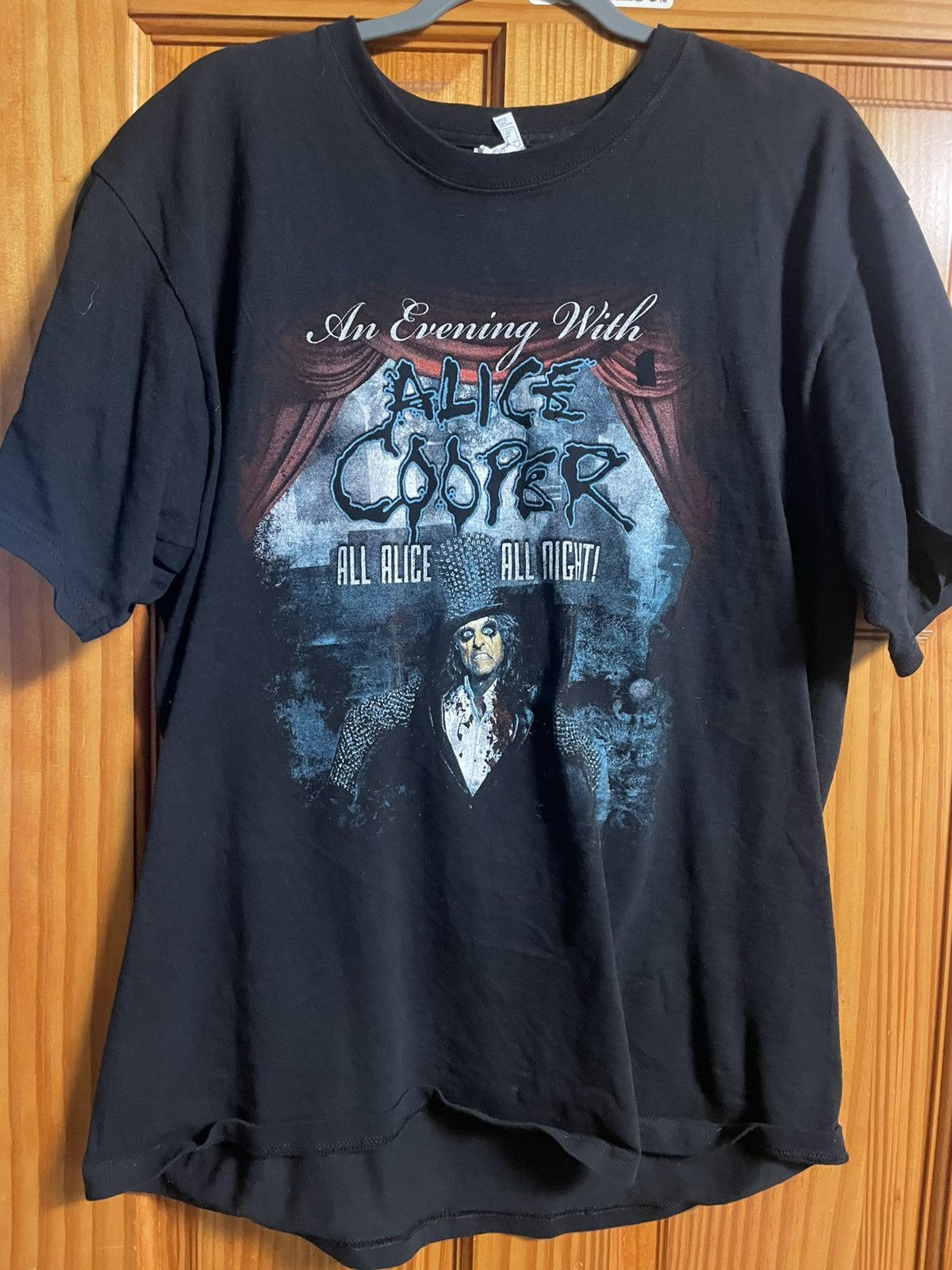 Band Tees × Vintage Alice Cooper 2016 Tour Tee Size US L / EU 52-54 / 3 - 1 Thumbnail