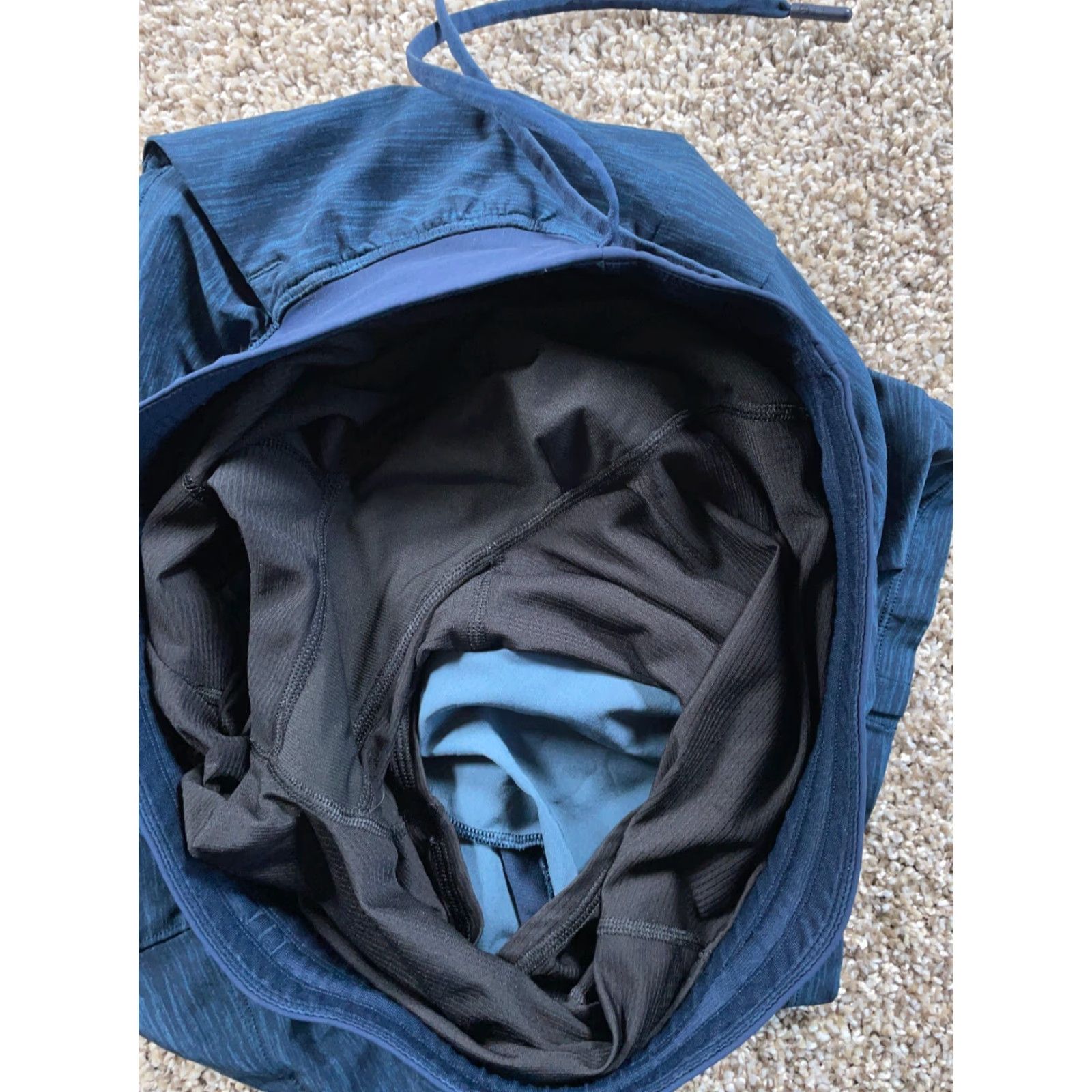 Lululemon VINTAGE Lululemon T.H.E. Short Lined Men's Large Blue 9" Inseam Drawstring Pockets LM7AS Size US 32 / EU 48 - 4 Thumbnail