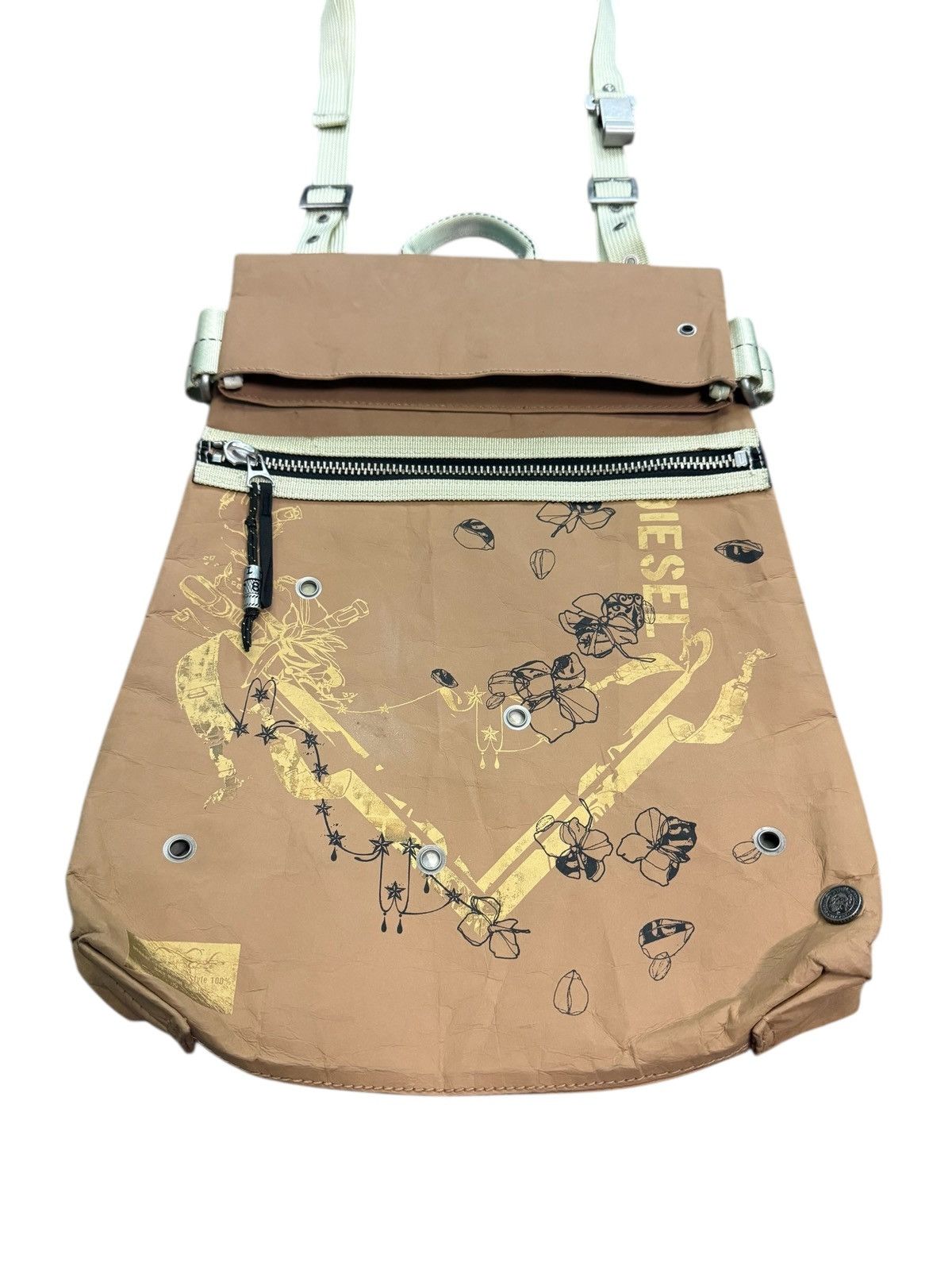 Diesel RARE VINTAGE DIESEL PAPER CROSSBODY BAG Size ONE SIZE - 5 Thumbnail