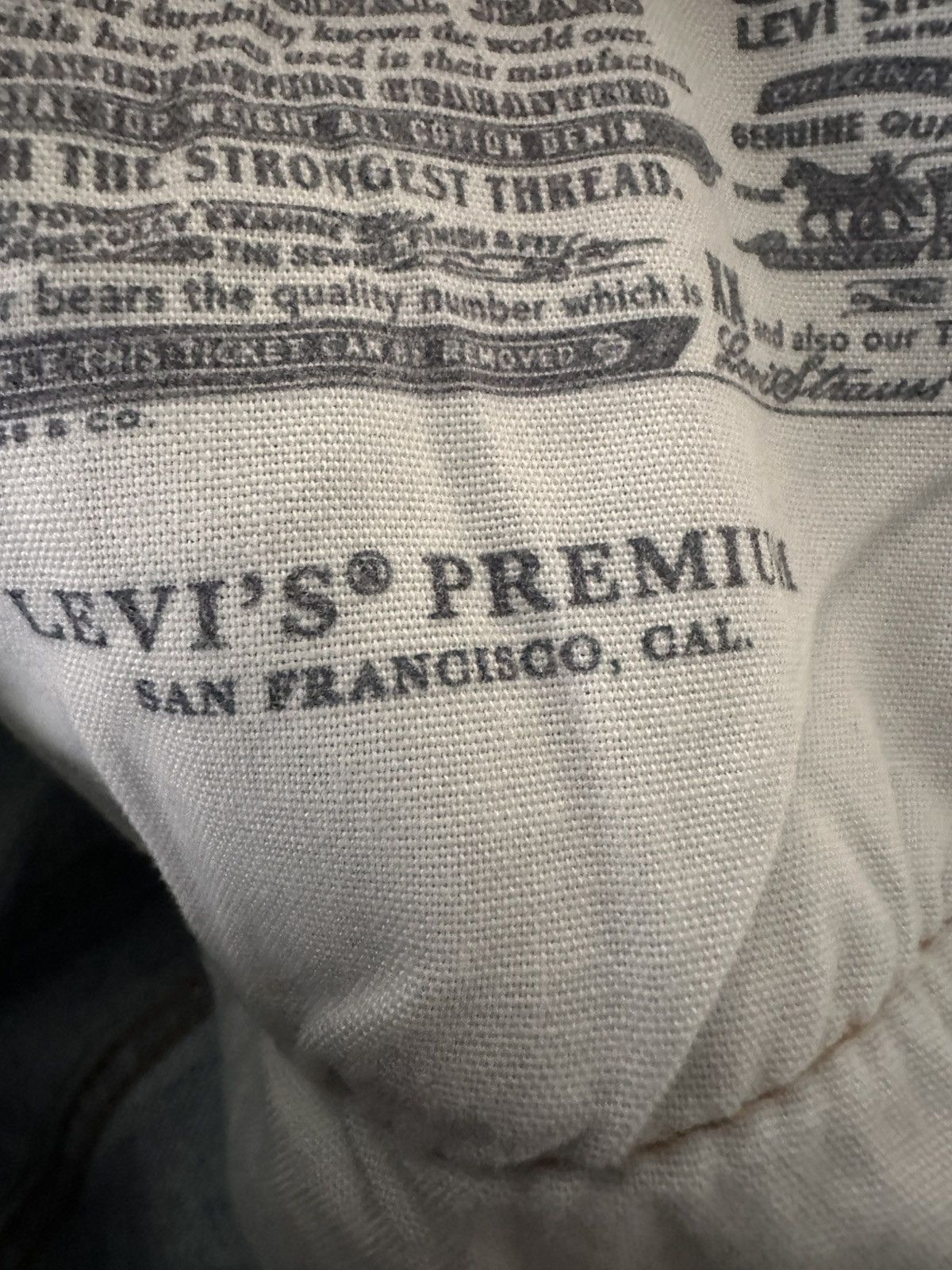 Levi's Levi’s 501 Premium Distressed Straight-Leg Jeans – W29 L32 Size 29" - 10 Thumbnail