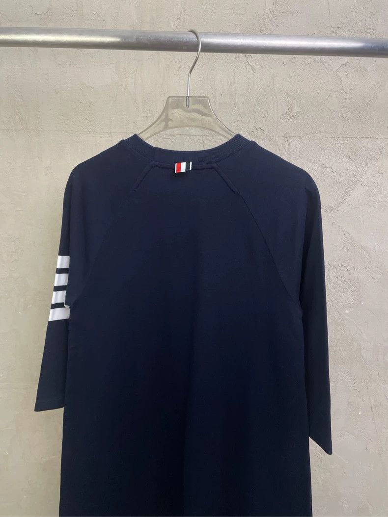 Thom Browne Thom Browne Round neck mid-length hoodie Size S / US 4 / IT 40 - 4 Thumbnail
