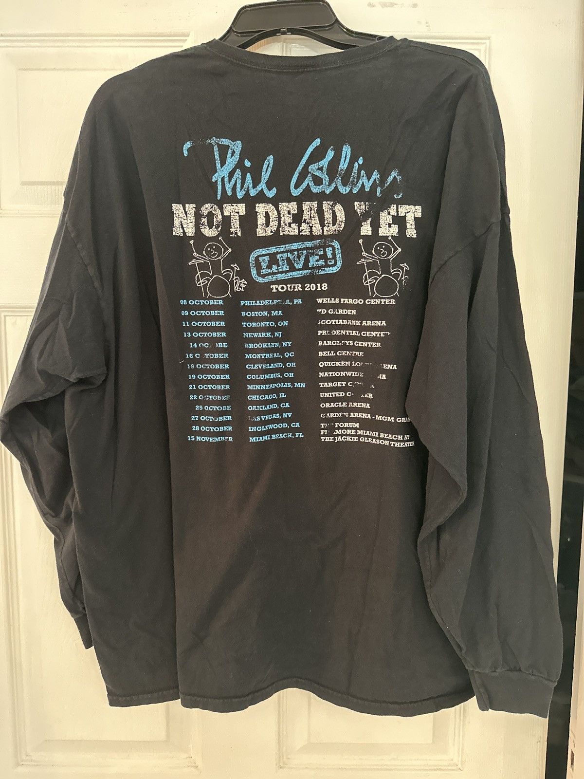 Fruit Of The Loom Phil Collins 2018 not dead yet tour Size US XXL / EU 58 / 5 - 2 Thumbnail