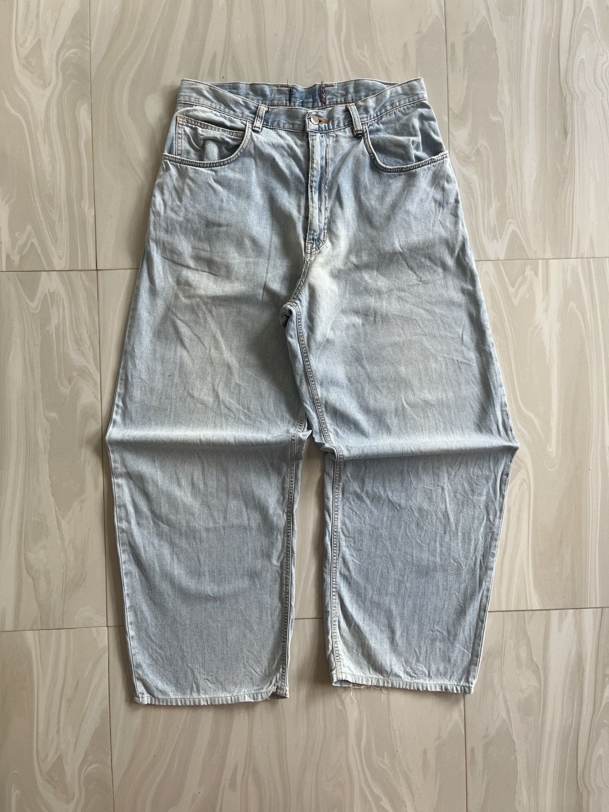 image of Jnco x Vintage Americanino Baggy Jeans in Denim, Men's (Size 33)