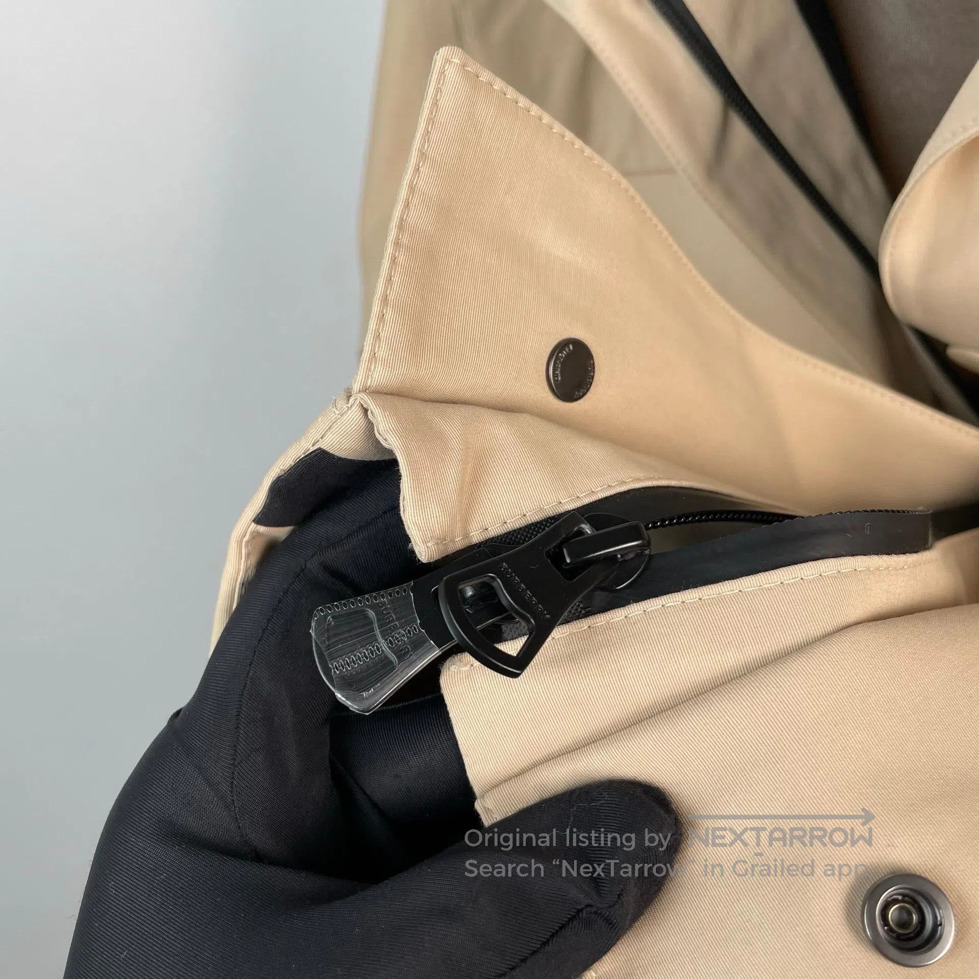 Burberry Burberry Khaki Windproof Coat Cotton Polyester Blend Windp Size US XL / EU 56 / 4 - 7 Thumbnail