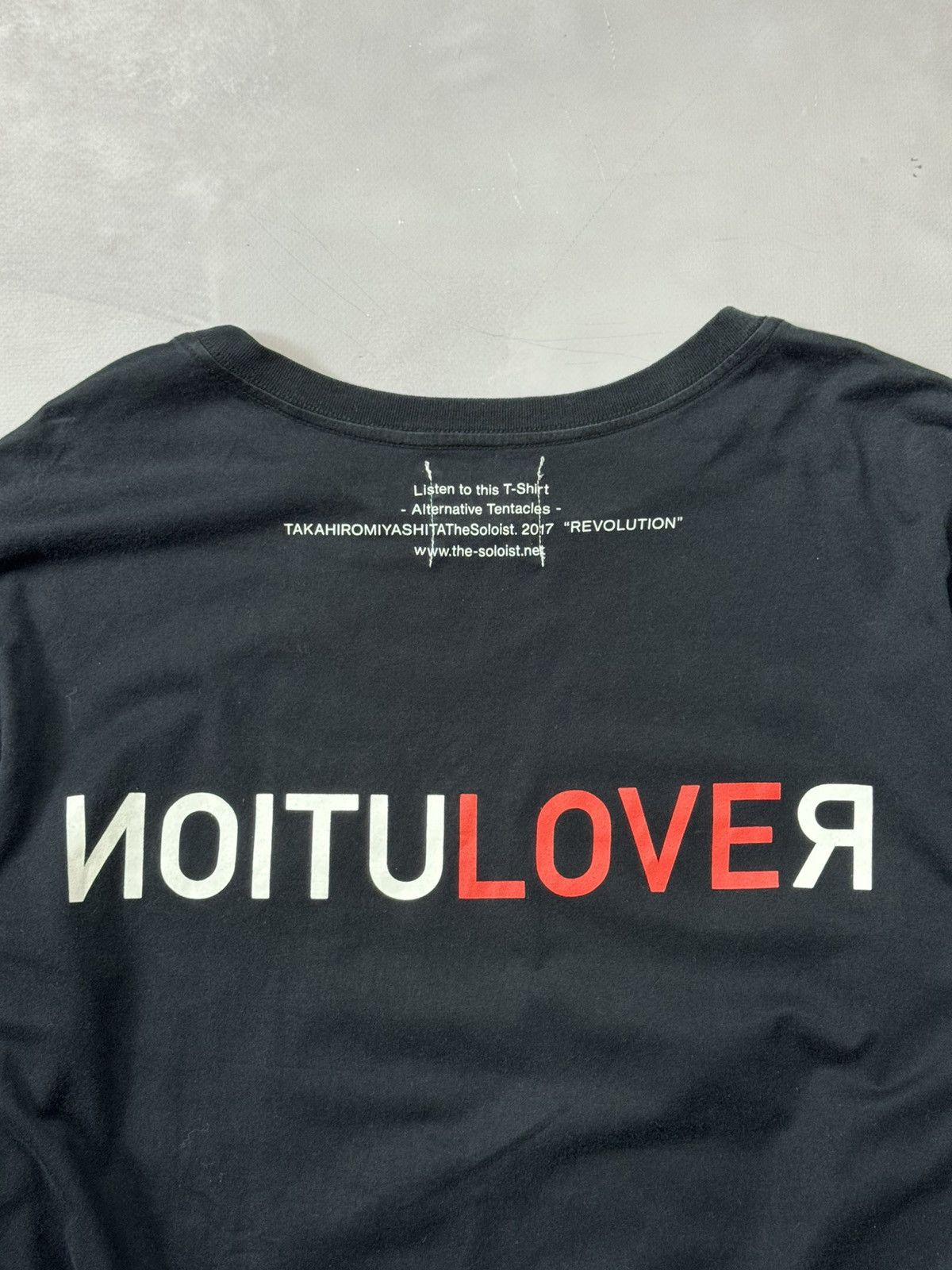 Takahiromiyashita The Soloist. Aw17 The Soloist Revolution L/S Tee(Black/L) Size US L / EU 52-54 / 3 - 6 Thumbnail
