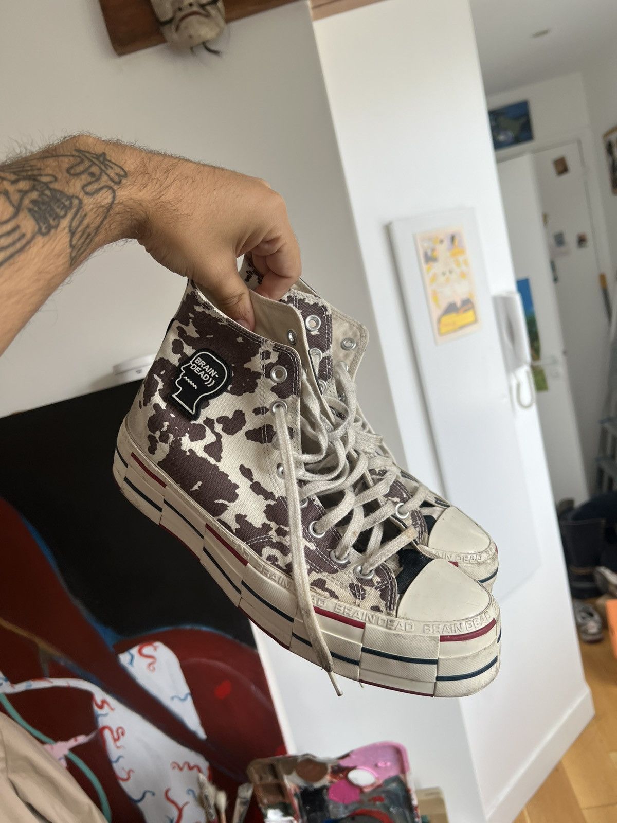 Converse x brain dead cow