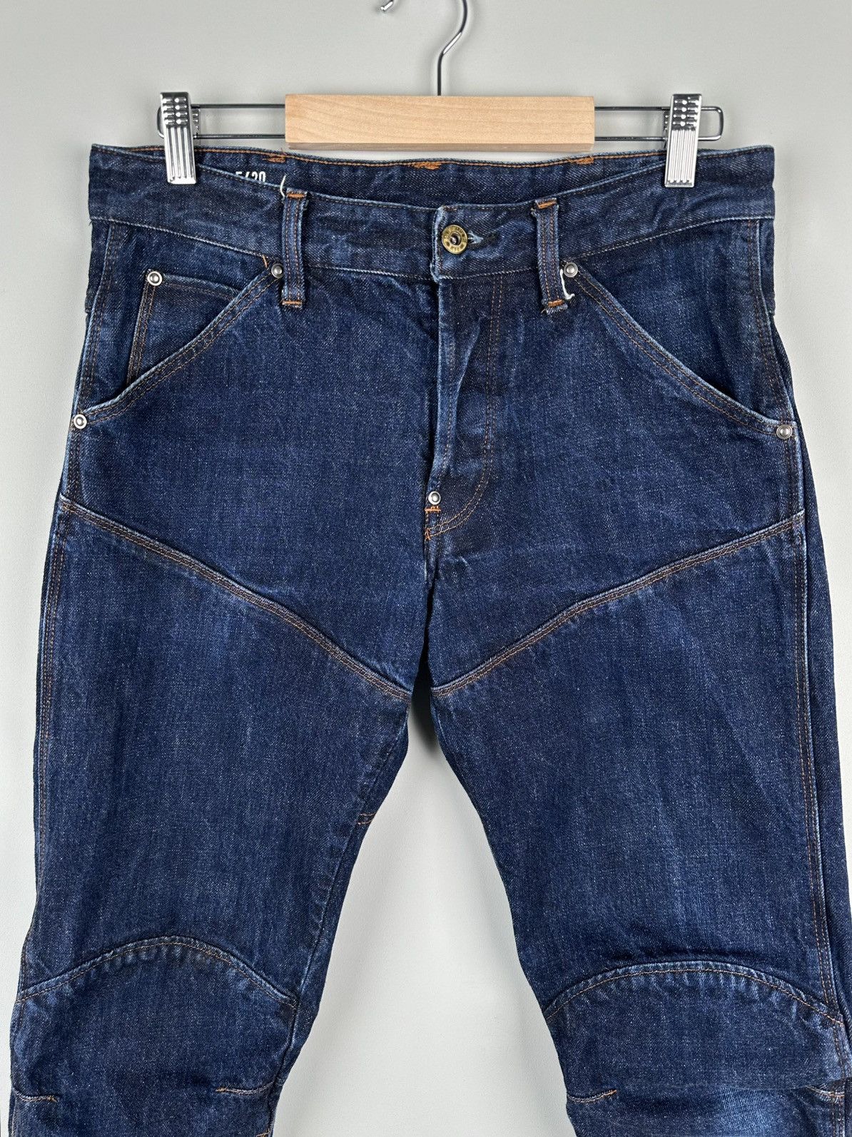 G-Star × Japanese Brand G Star Raw 3D Tapered Denim Jeans Streetwear Size US 30 / EU 46 - 2 Thumbnail