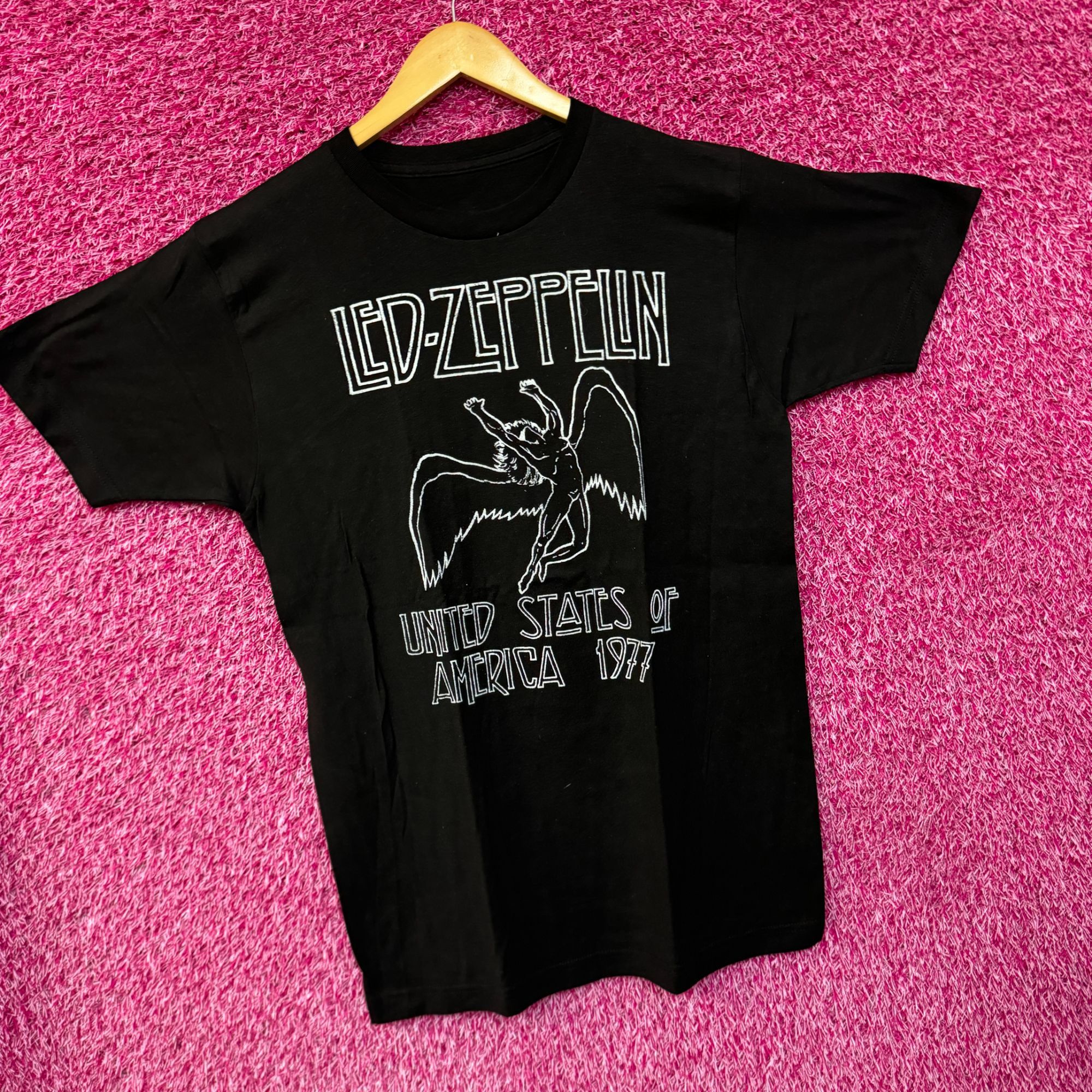 Band Tees × Led Zeppelin Led Zeppelin Icarus 1977 United States Tour Rock Band Tee S/ Size US M / EU 48-50 / 2 - 3 Thumbnail