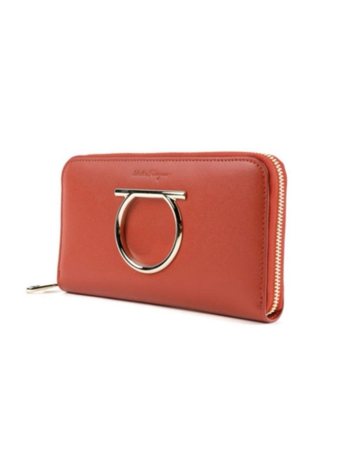Salvatore Ferragamo Salvatore Ferragamo Red Leather Wallet Size ONE SIZE - 2 Thumbnail