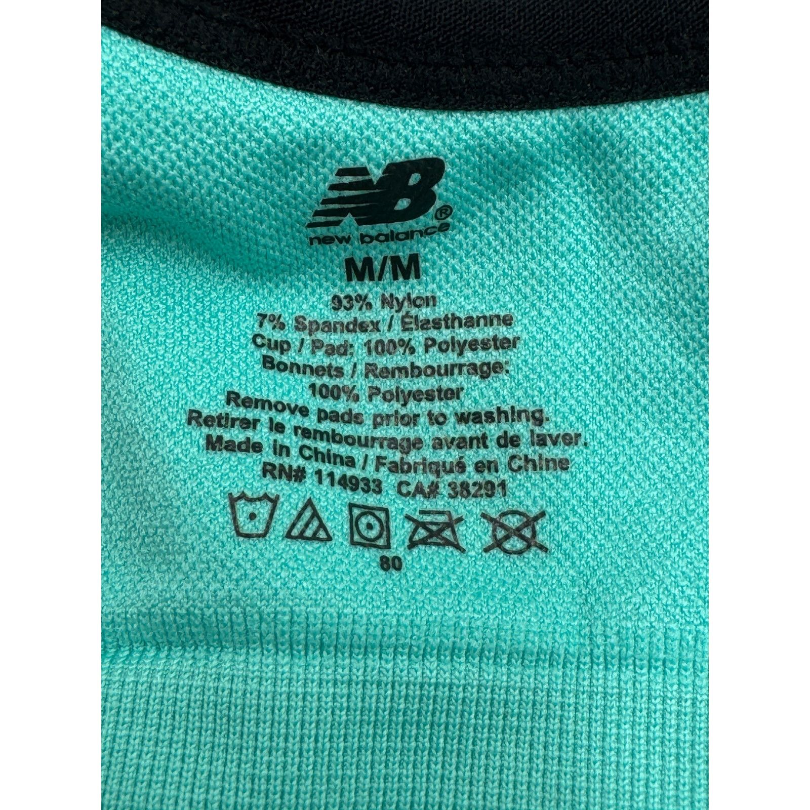 New Balance New Balance · Medium · Seamless Ribbed Sports Bra Racerback Size M / US 6-8 / IT 42-44 - 5 Thumbnail