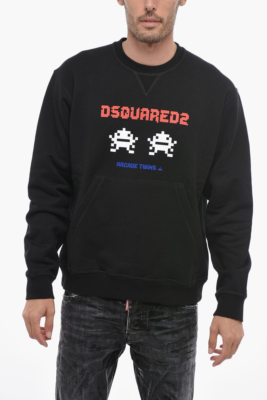 Hoodie ARCADE TWINS with Logo Print