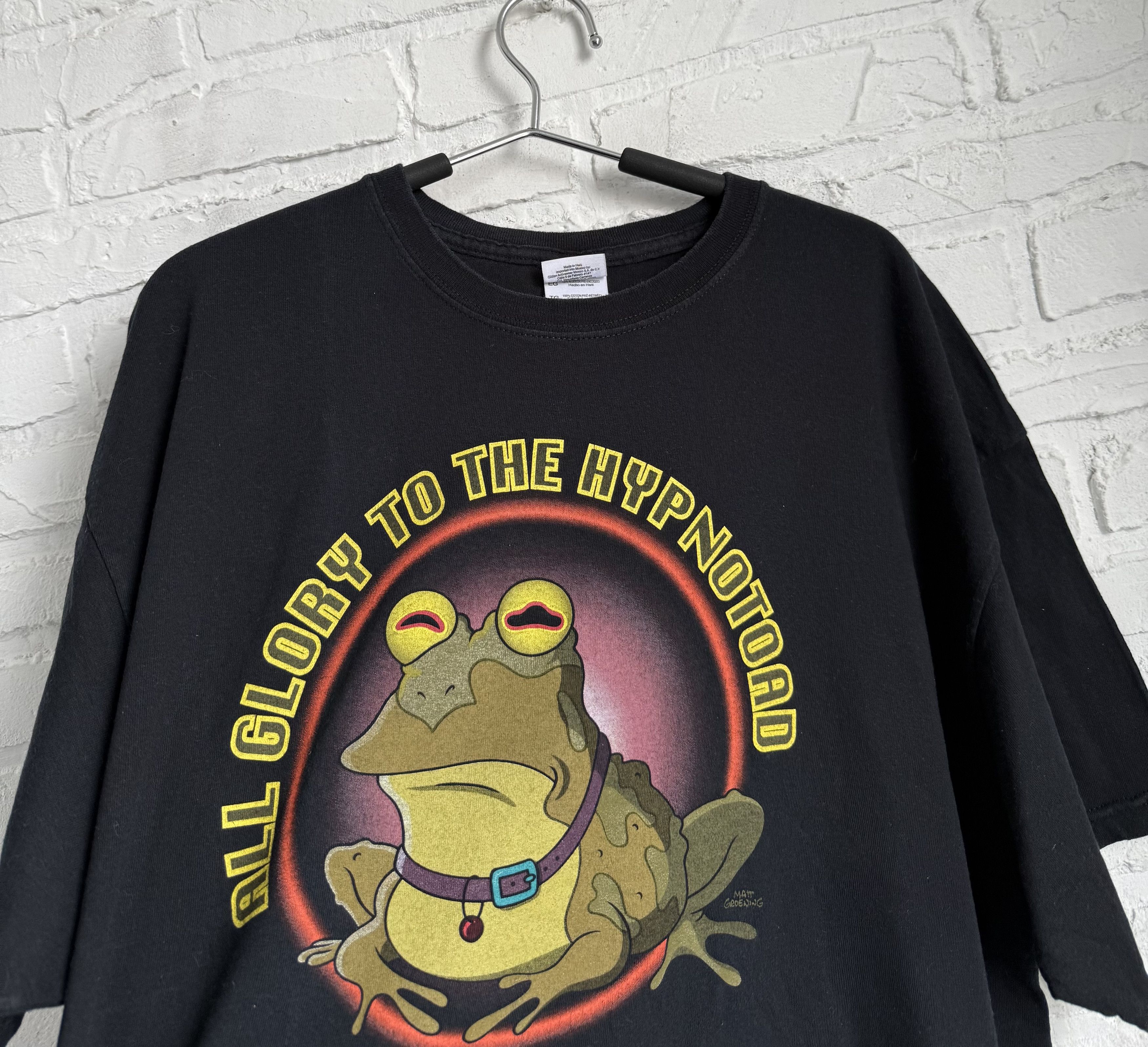 Cartoon Network Vintage 2008 Futurama Hypnotoad cartoon t-shirt Size US XL / EU 56 / 4 - 2 Thumbnail